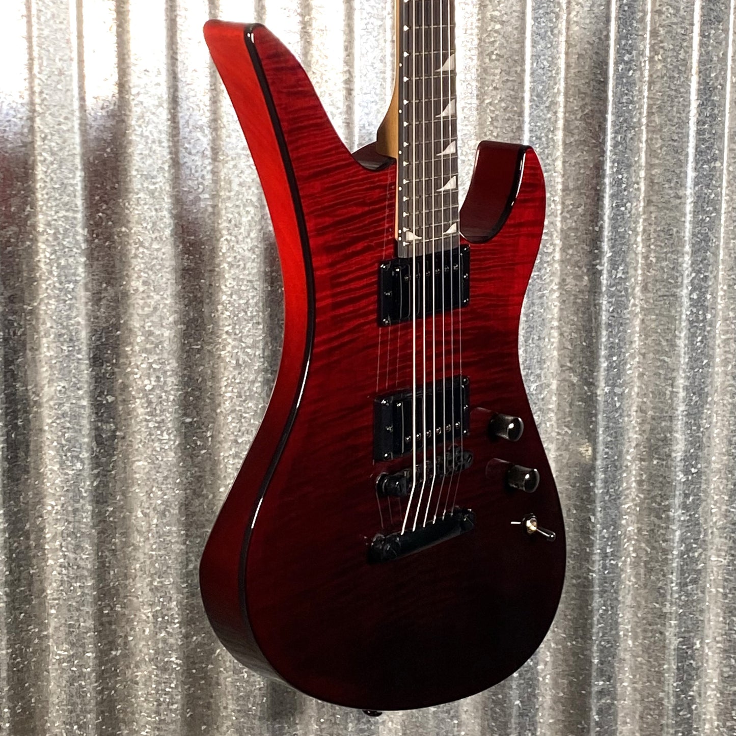 Schecter Avenger Standard Blood Burst Guitar #0673