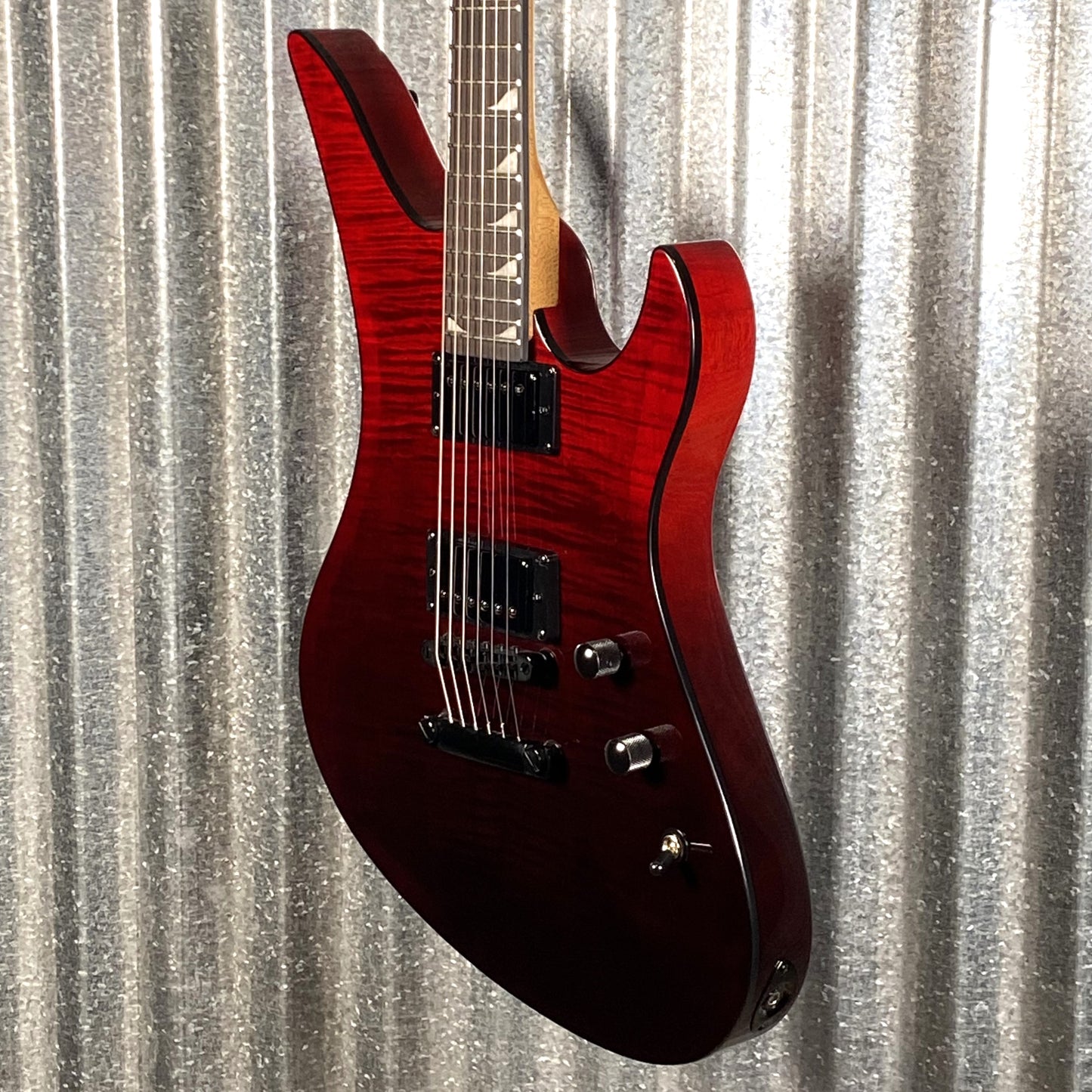 Schecter Avenger Standard Blood Burst Guitar #0673
