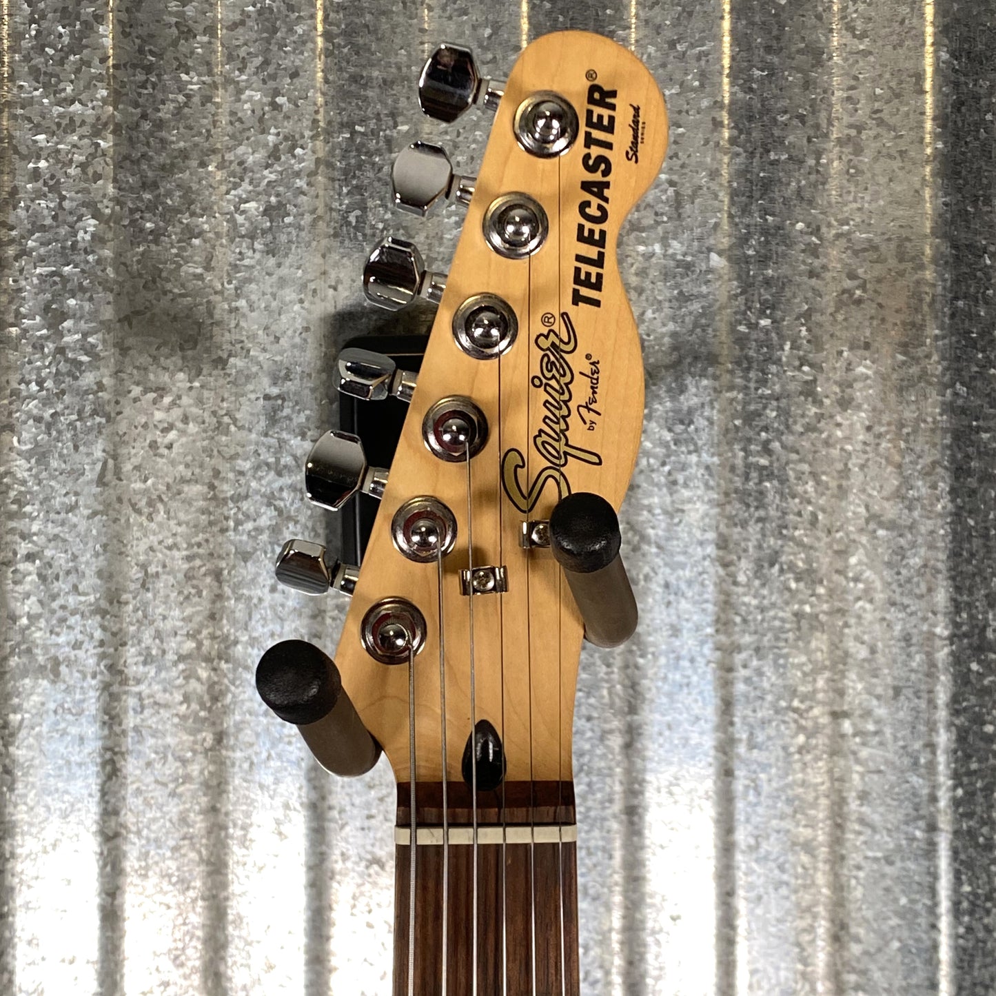 Fender Squier Standard Telecaster Black Metallic Guitar #8357 Used