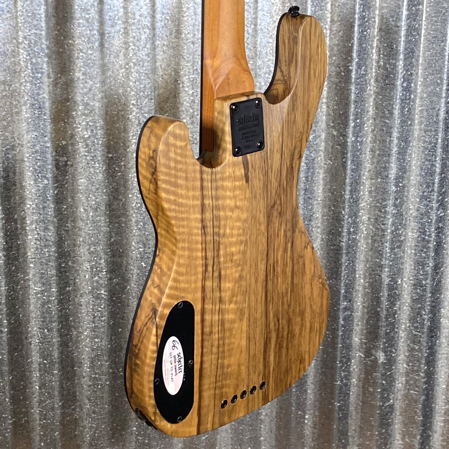 Schecter Model-T 5 Exotic Ziricote 5 String Bass #1508