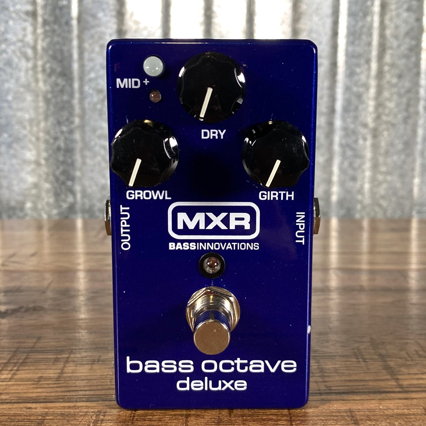 Dunlop MXR M288 Bass Octave Deluxe Bass Guitar Effects Pedal B Stock