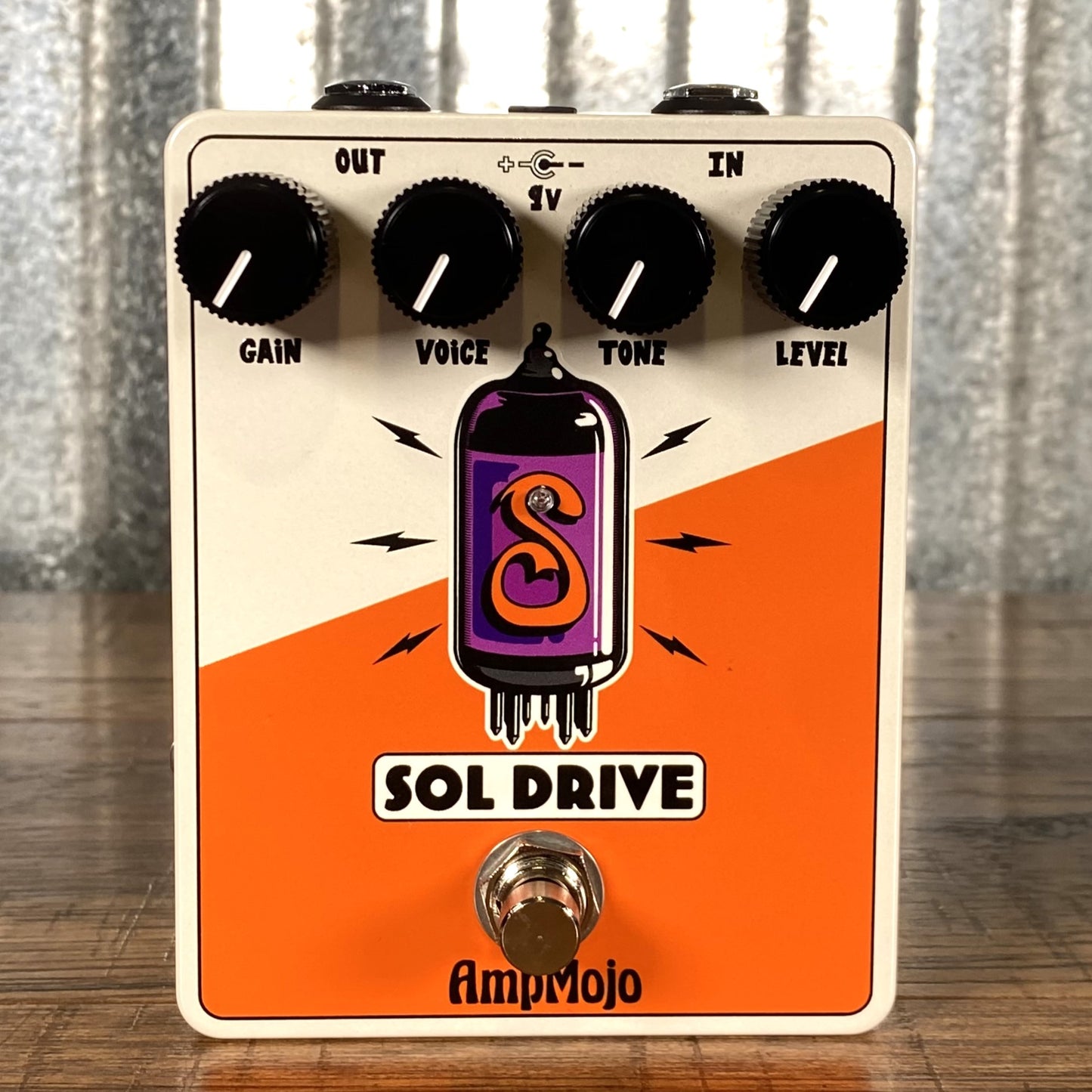 Amp Mojo Sol Drive Tube Overdrive Guitar Effect Pedal Used