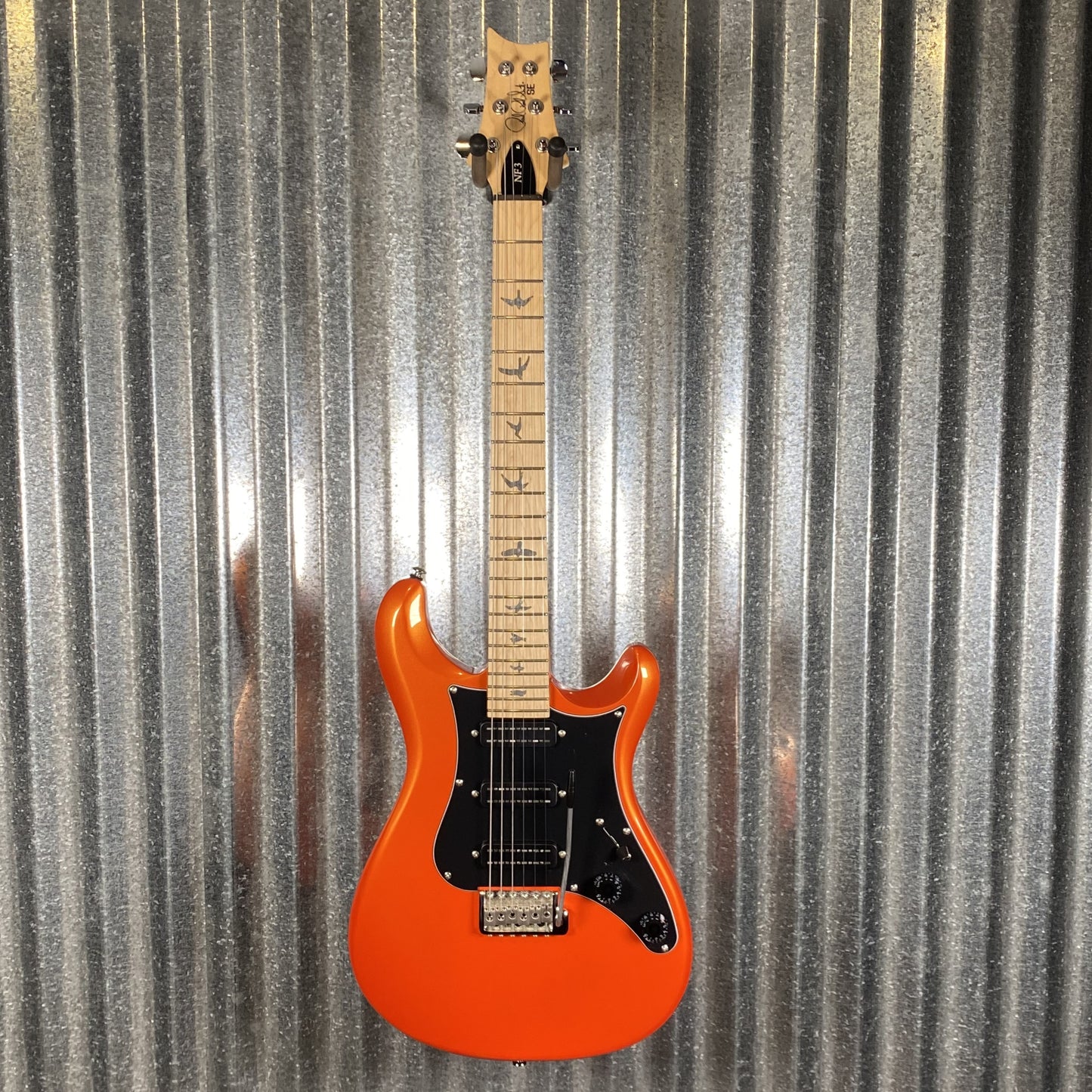 PRS Paul Reed Smith SE NF3 Metallic Orange Maple Guitar & Bag #0123