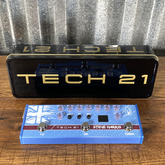 Tech 21 NYC SansAmp Steve Harris Signature SH1 Bass Effect Pedal SH1