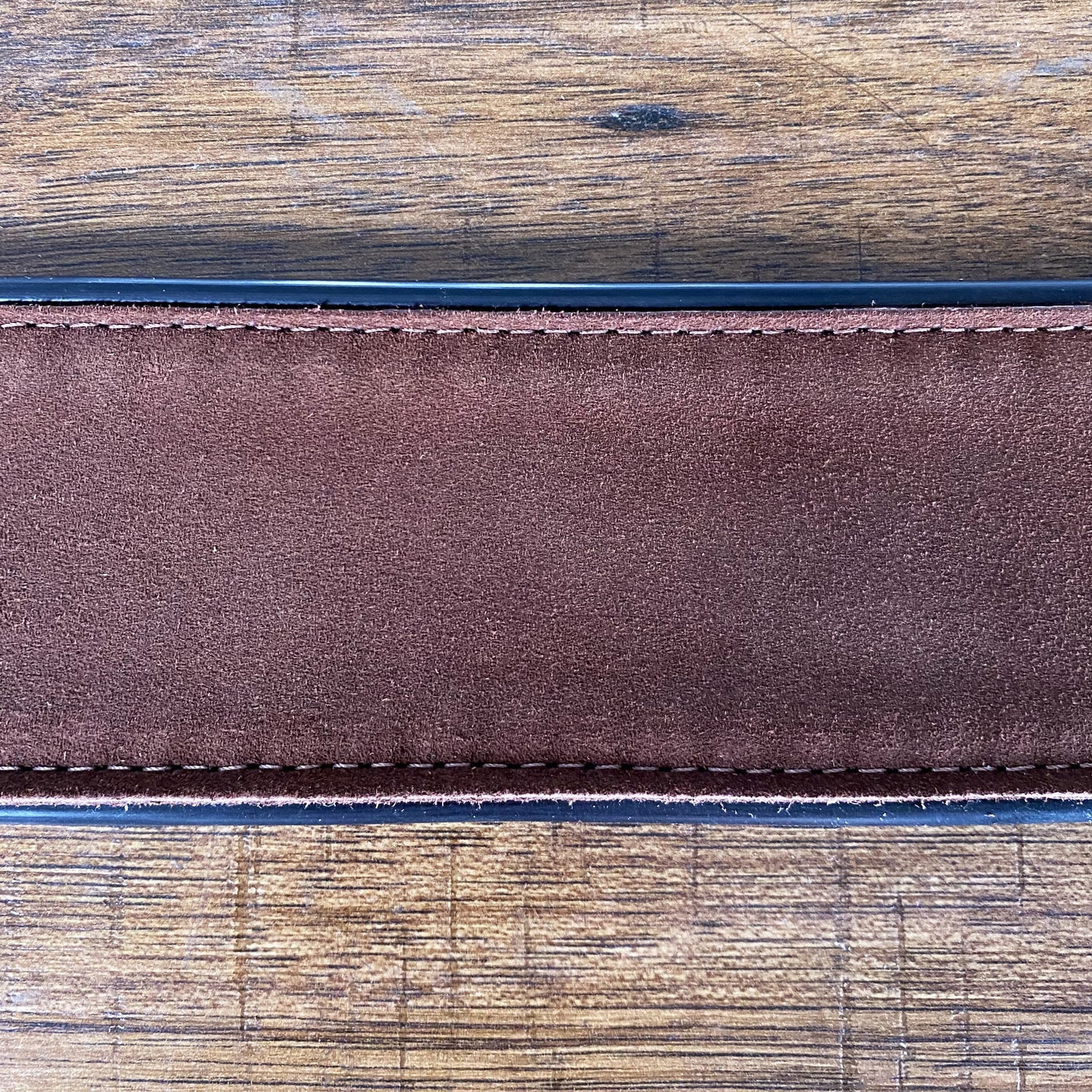 Levy's MSS3-BRN 2.5" Suede Leather Guitar Bass Strap Brown