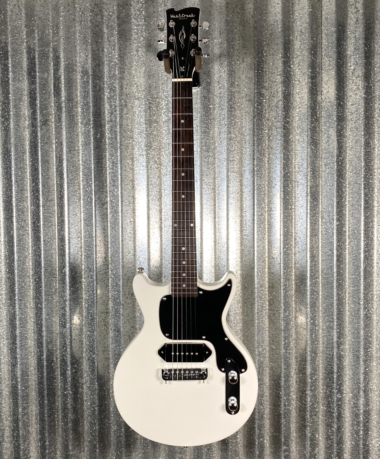 Westcreek Guitars DC LP Jr Style Double Cutaway White #0004 Used