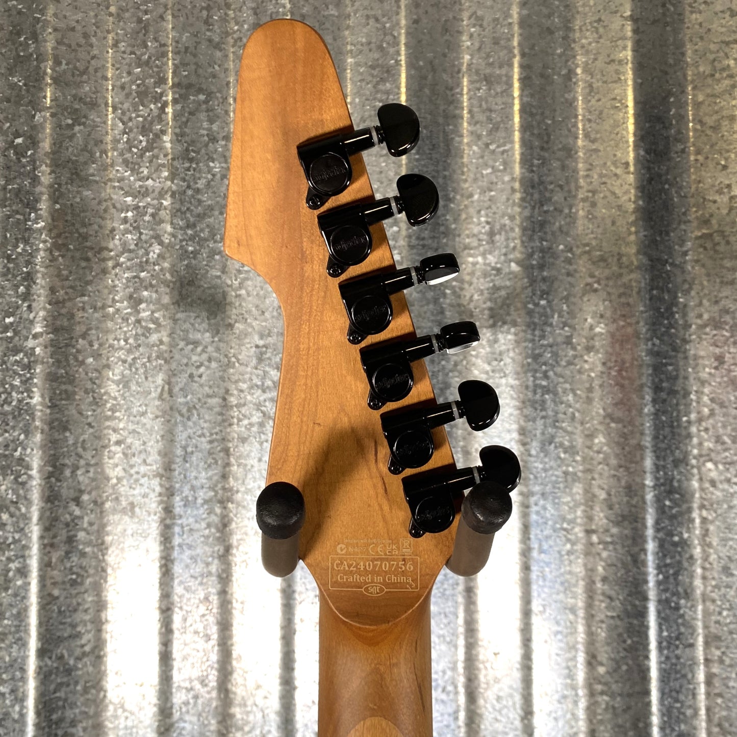 Schecter Avenger Standard Charcoal Satin Guitar #0756