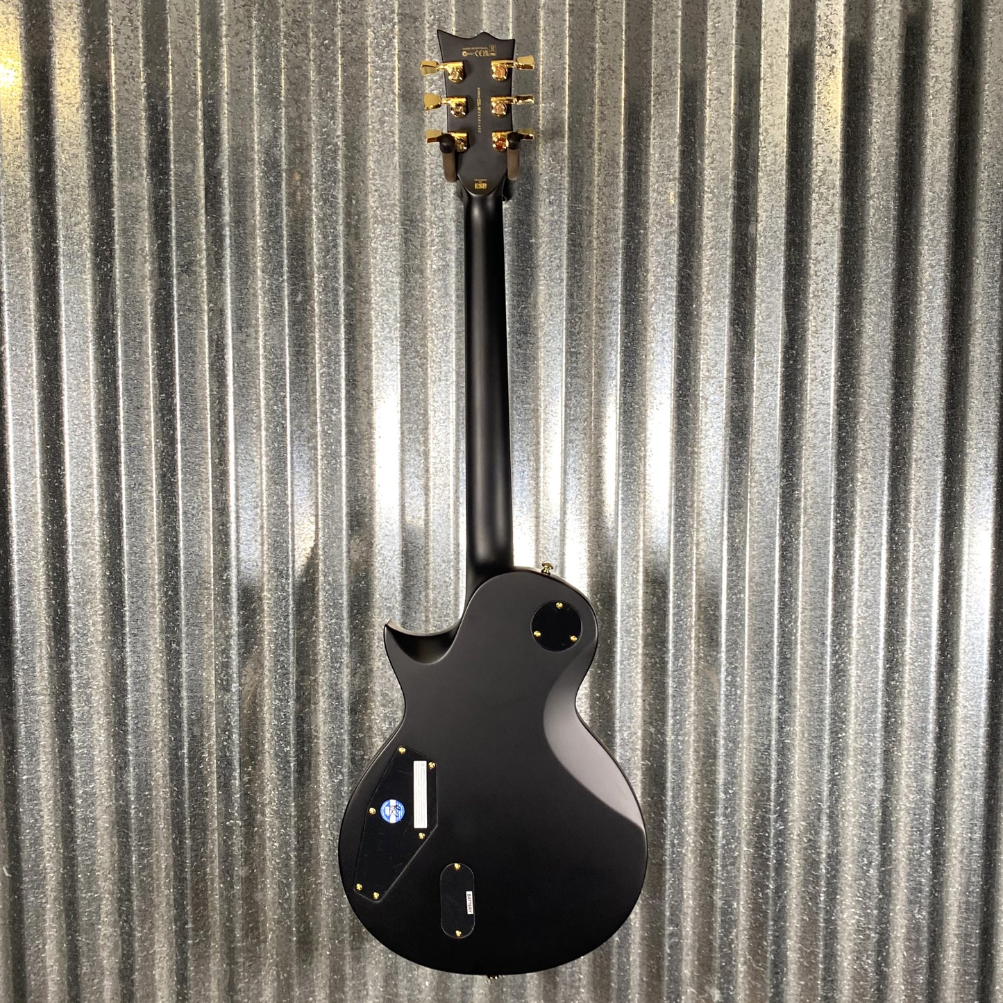 ESP LTD EC-1000 Eclipse EMG Vintage Black Guitar & Bag LEC1000VB #1452 Used