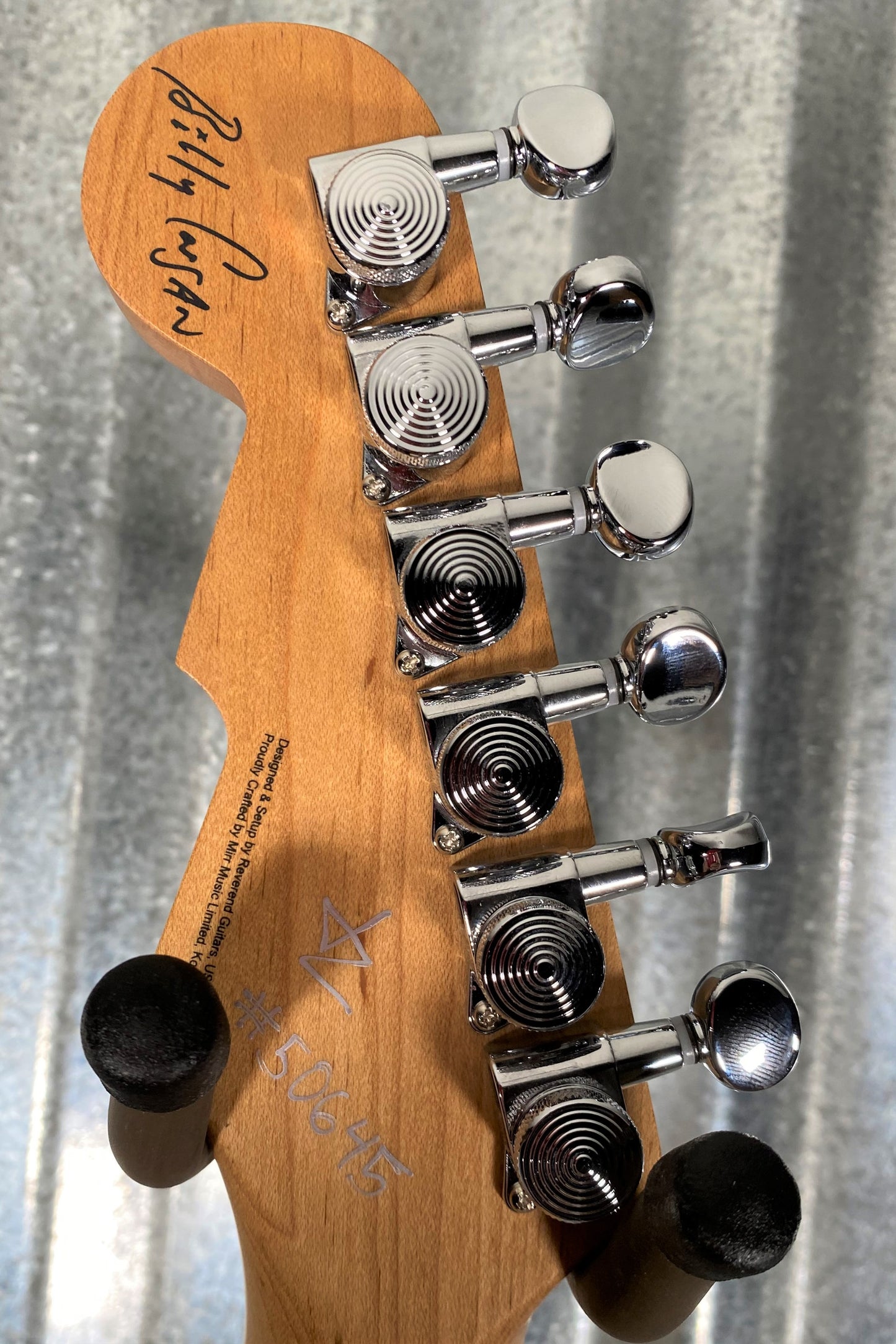 Reverend Billy Corgan Terz Pearl White Guitar & Bag #0645