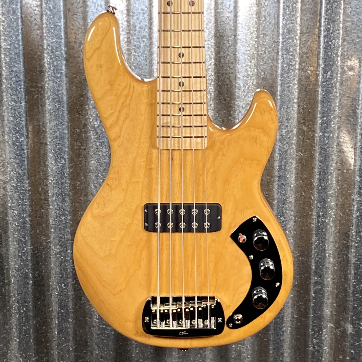 G&L USA Series 750 CLF Research L-1000 Natural 5 String Bass & Case L1000 #7022 Used
