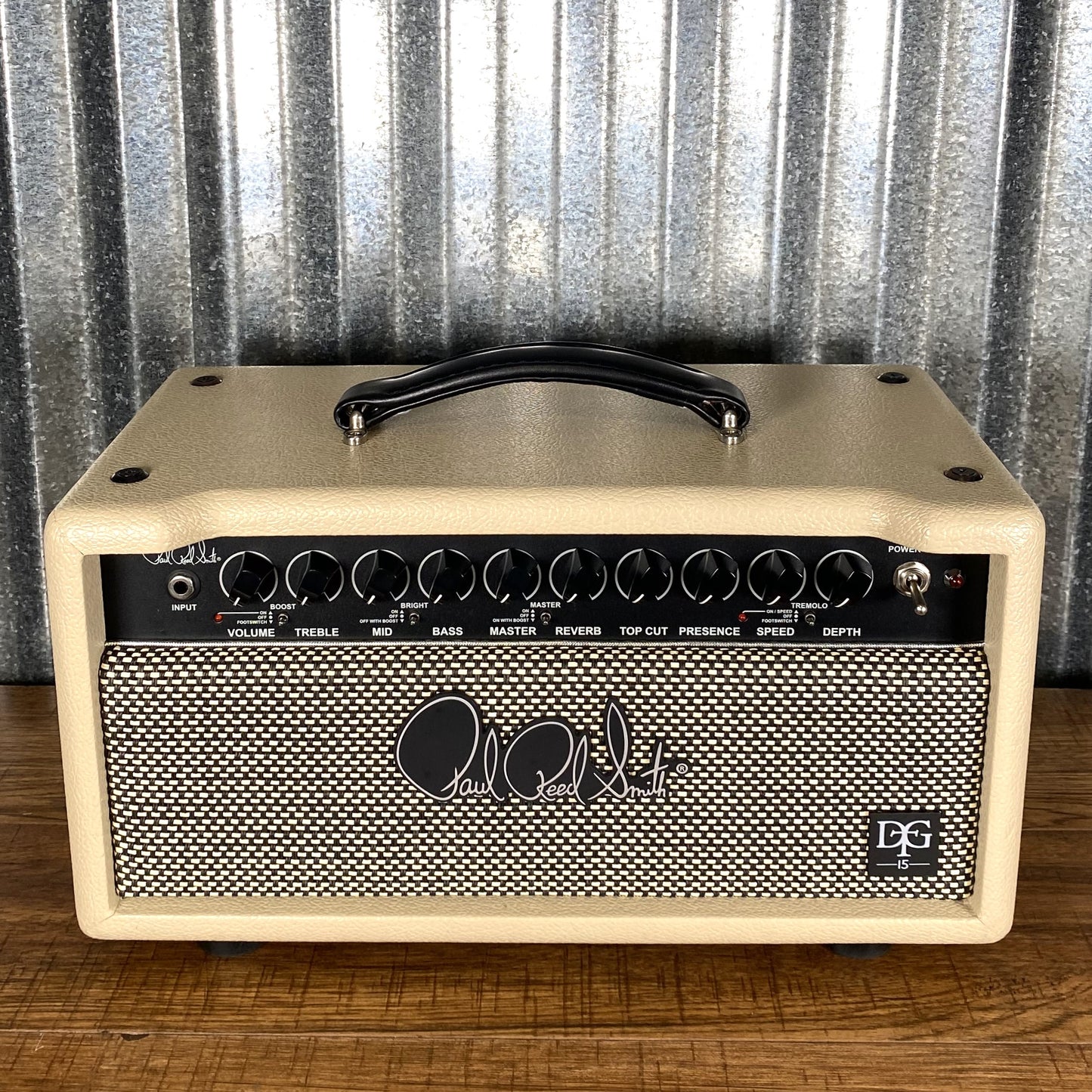 PRS Paul Reed Smith DGT15 David Grissom DGT 15 Watt Tube Guitar Amplifier Head