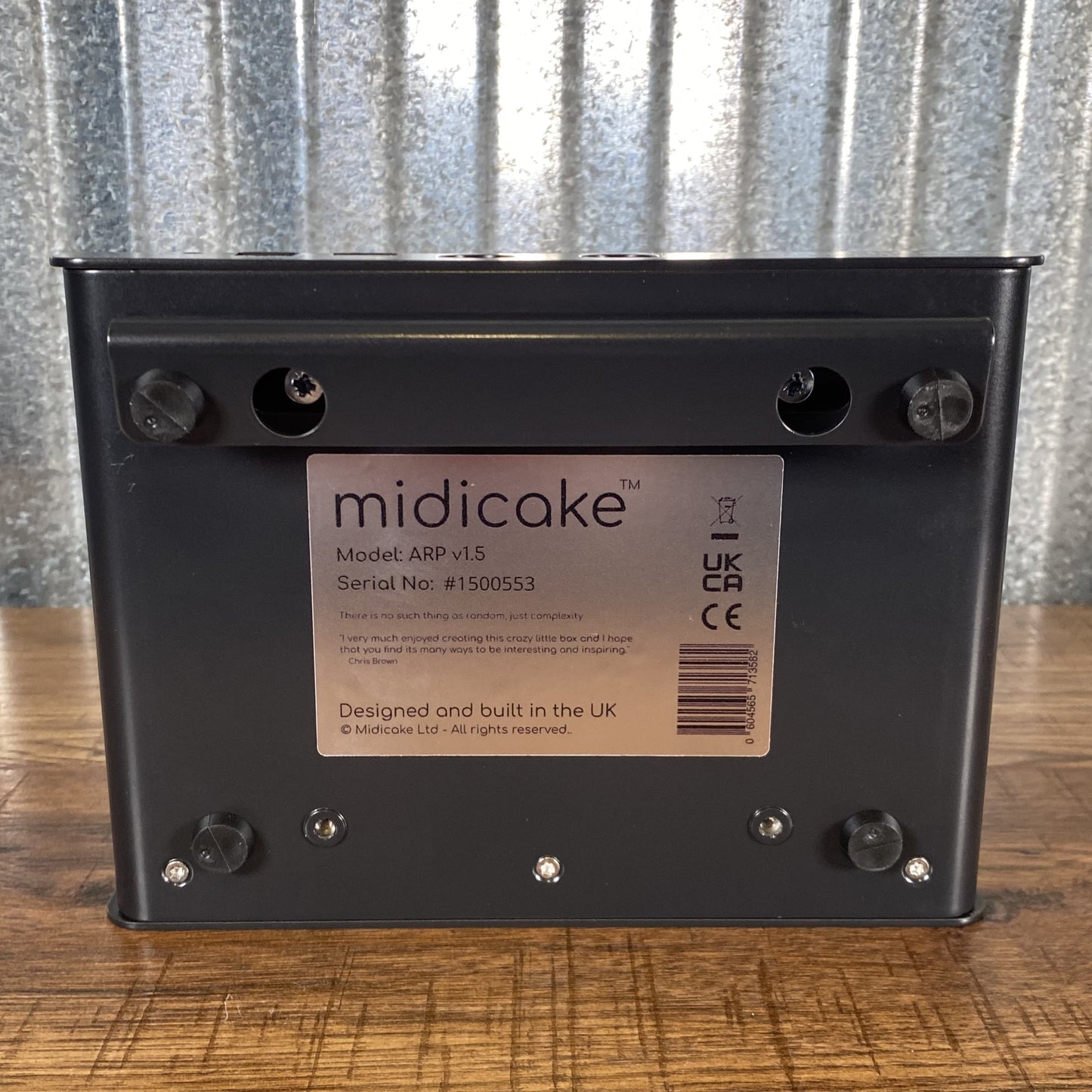 Midicake ARP Desktop Sound Generator Sequencer Controller Used