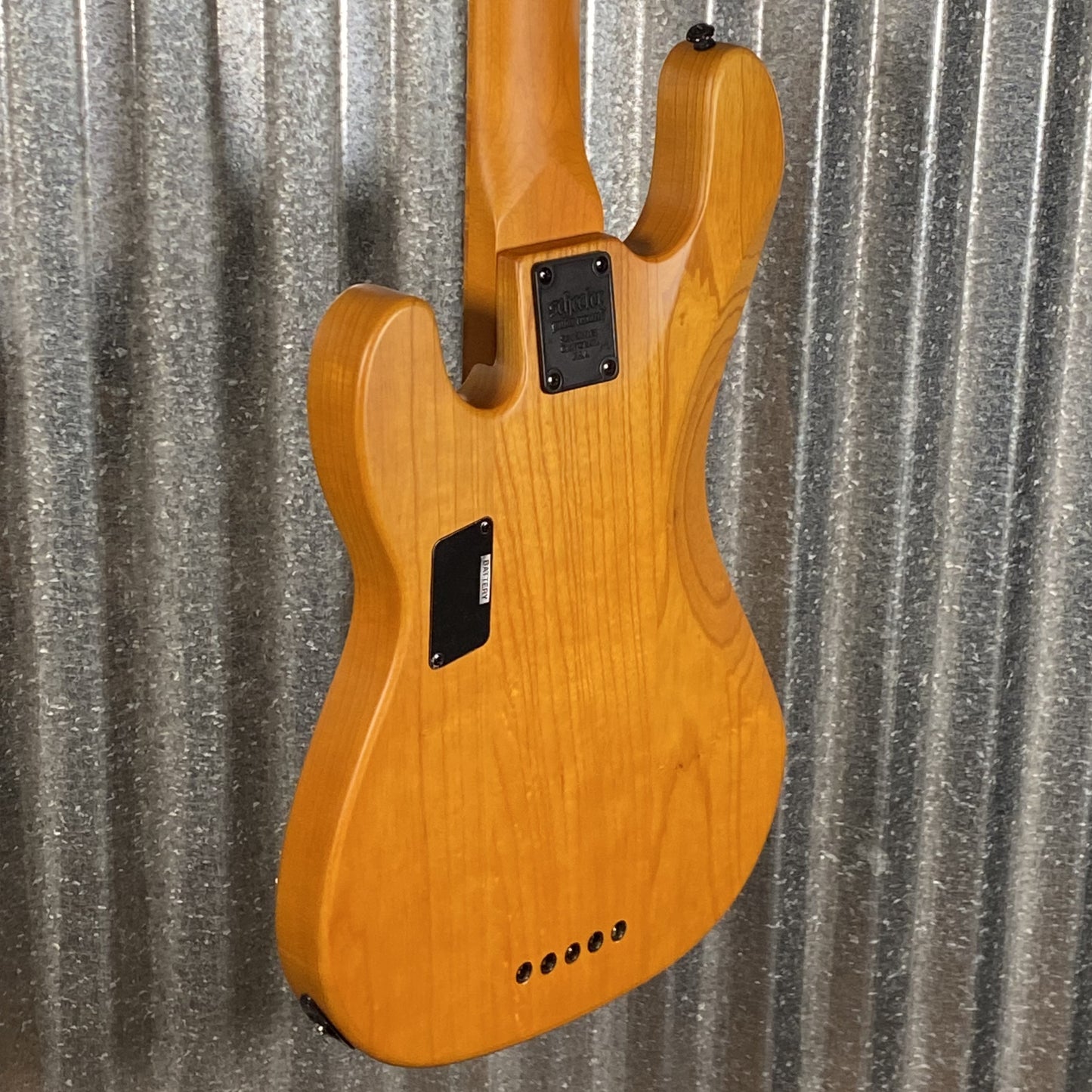 Schecter Model-T Session 5 String Bass Aged Natural Satin #1057