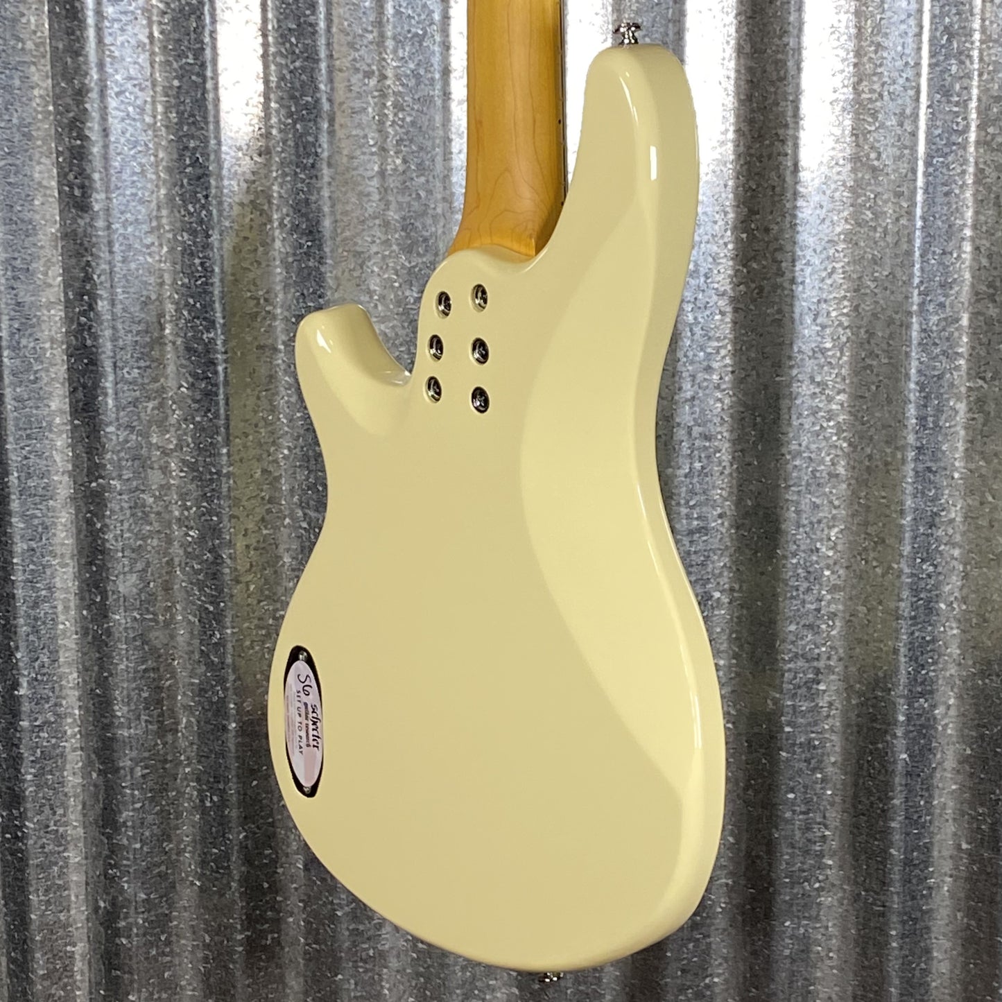 Schecter CV-5 5 String Bass Ivory #0672