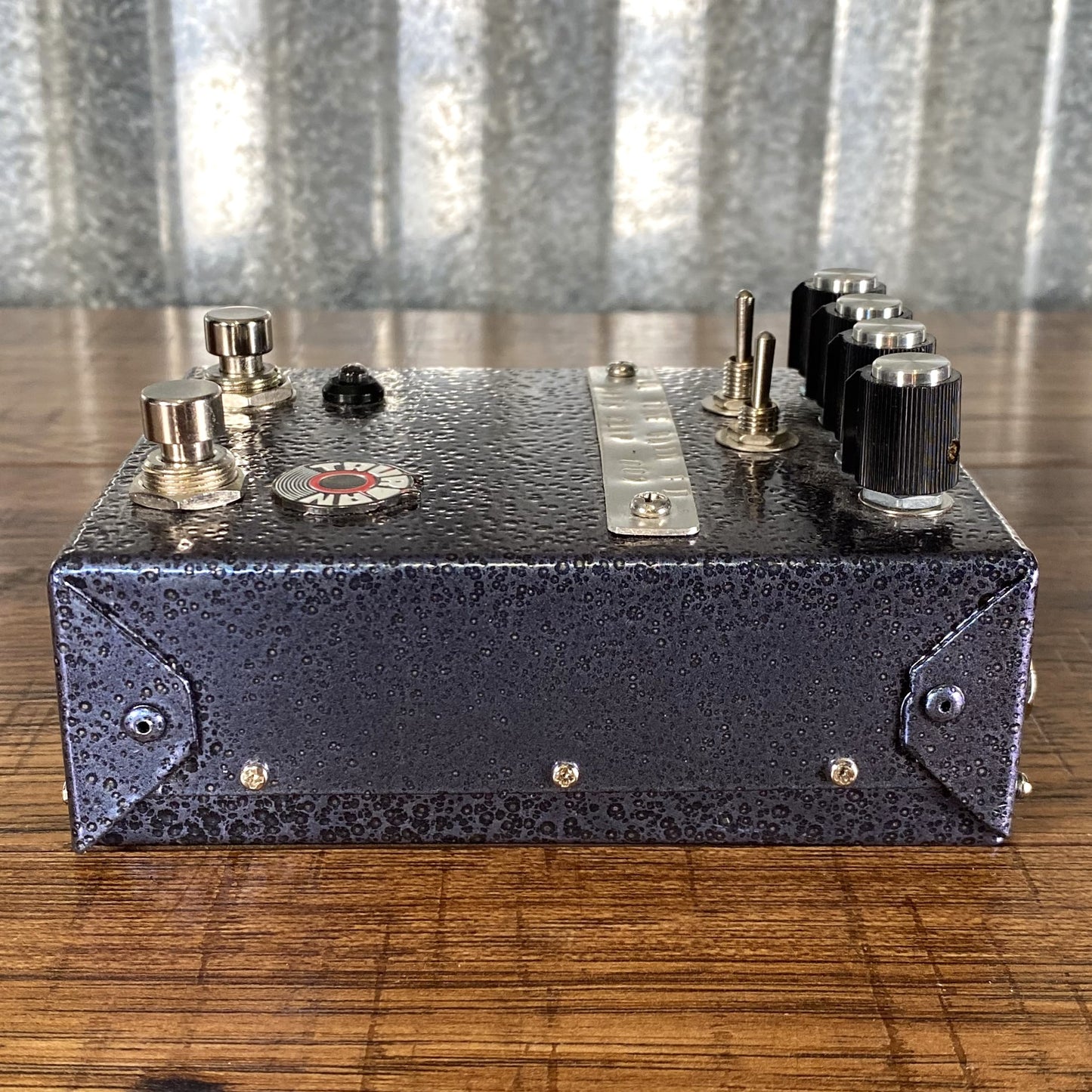Taurian Audio Oshkosh Lightning Fuzz Guitar Effect Pedal Used