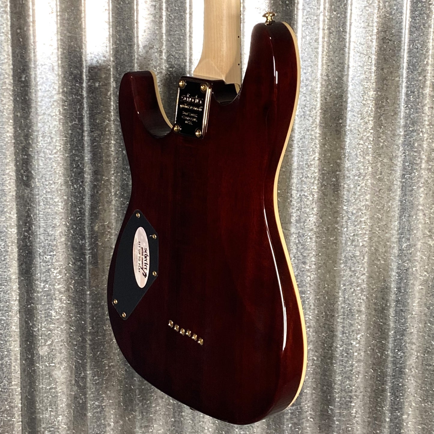 Schecter Omen Extreme 6 Gloss Natural Guitar #1396