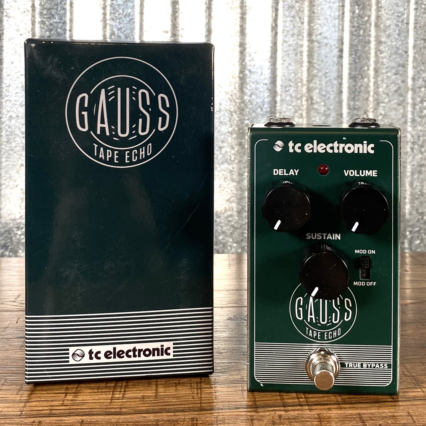 TC Electronics Gauss Tape Echo Guitar Effect Pedal Used