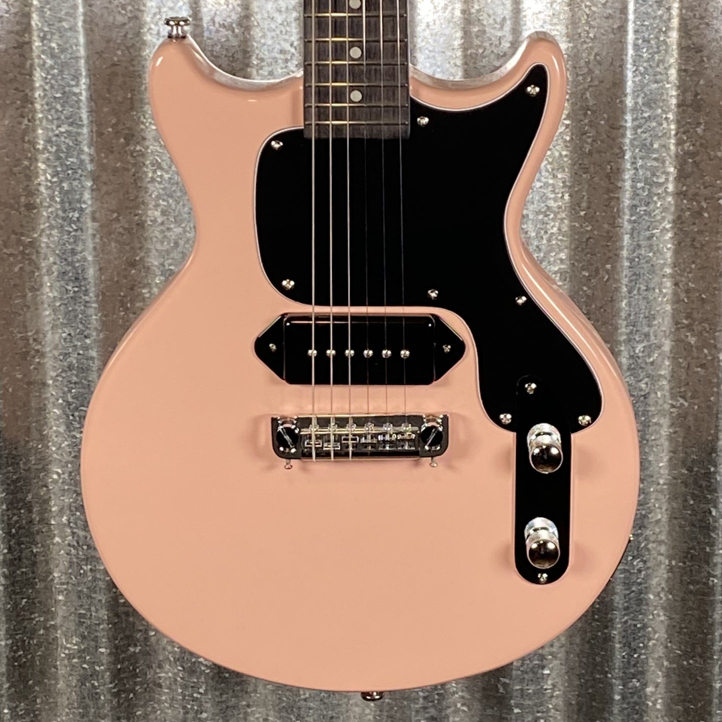 Westcreek DC LP Junior P90 Pink Solid Body Guitar #0414 Used
