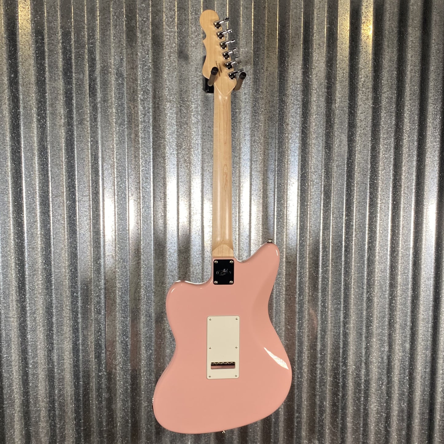 G&L USA Fullerton Deluxe Doheny Shell Pink Guitar & Bag #0093 Used