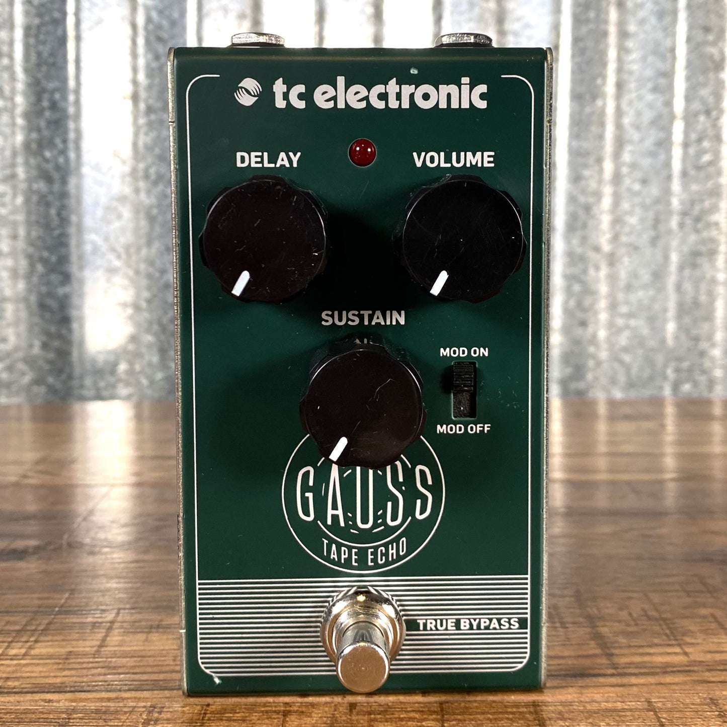 TC Electronics Gauss Tape Echo Guitar Effect Pedal Used