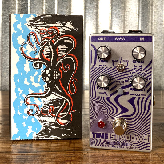 EarthQuaker Devices EQD Time Shadows V2 Subharmonic Delay Resonator Guitar Effect Pedal