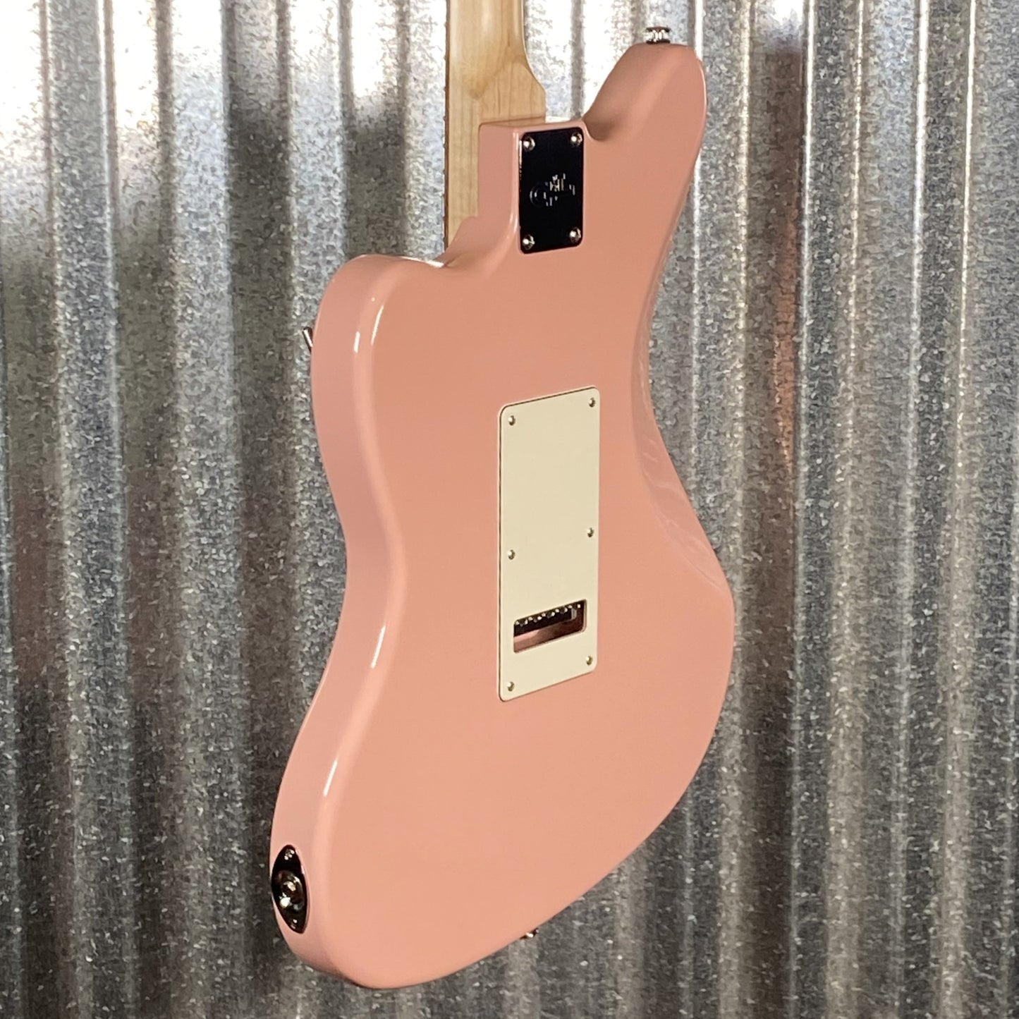 G&L USA Fullerton Deluxe Doheny Shell Pink Guitar & Bag #0093 Used