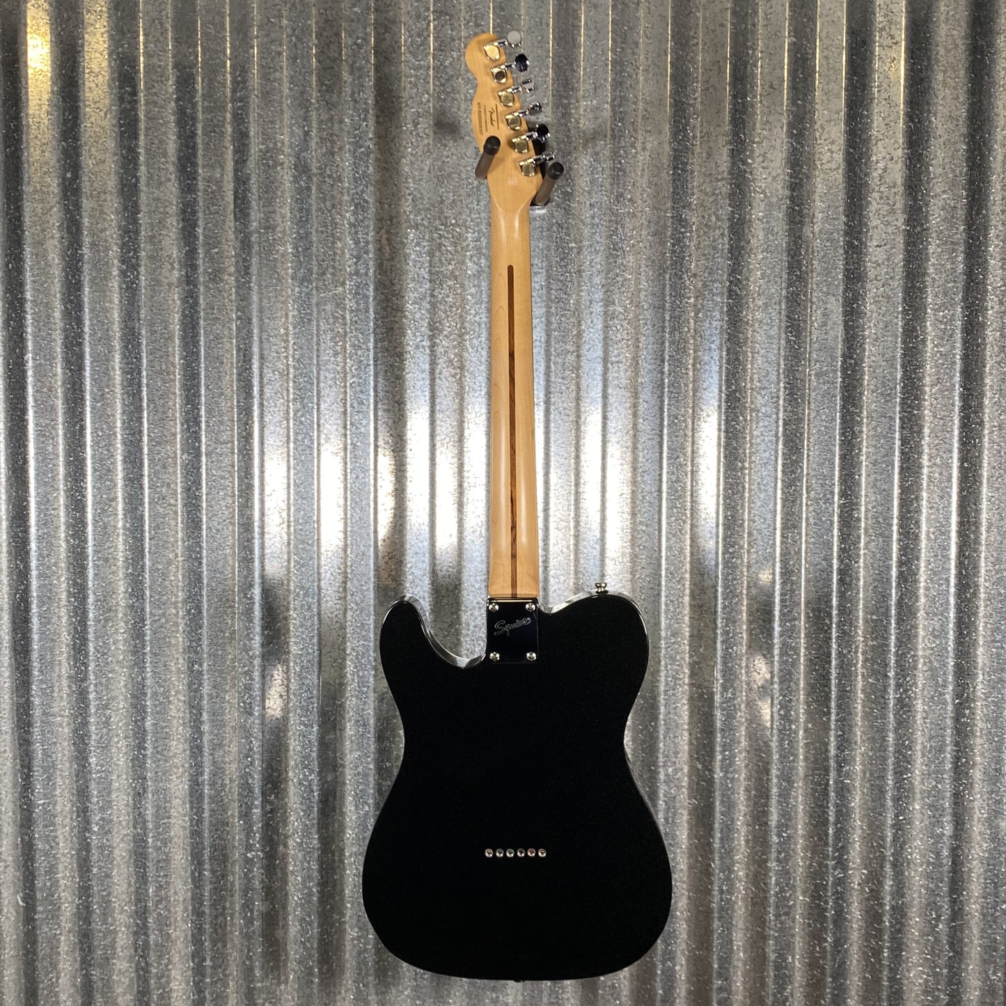 Fender Squier Standard Telecaster Black Metallic Guitar #8357 Used