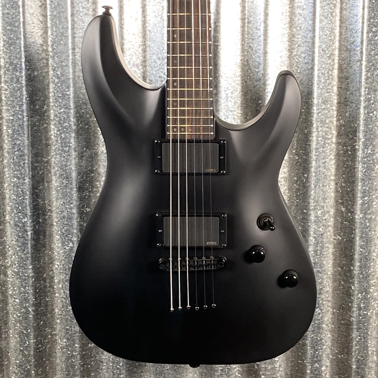 Schecter C-1 Platinum Blackout EMG Guitar #0153 Used