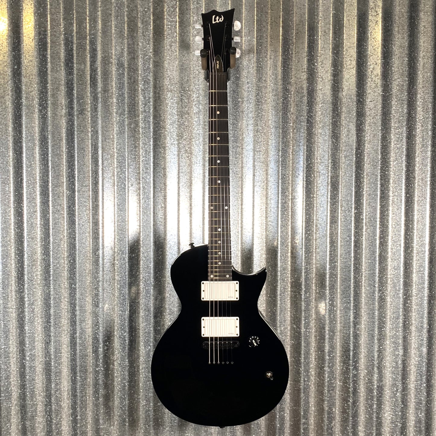 ESP LTD TED-EC Ted Aguilar Black EMG Guitar & Case #2928 Used