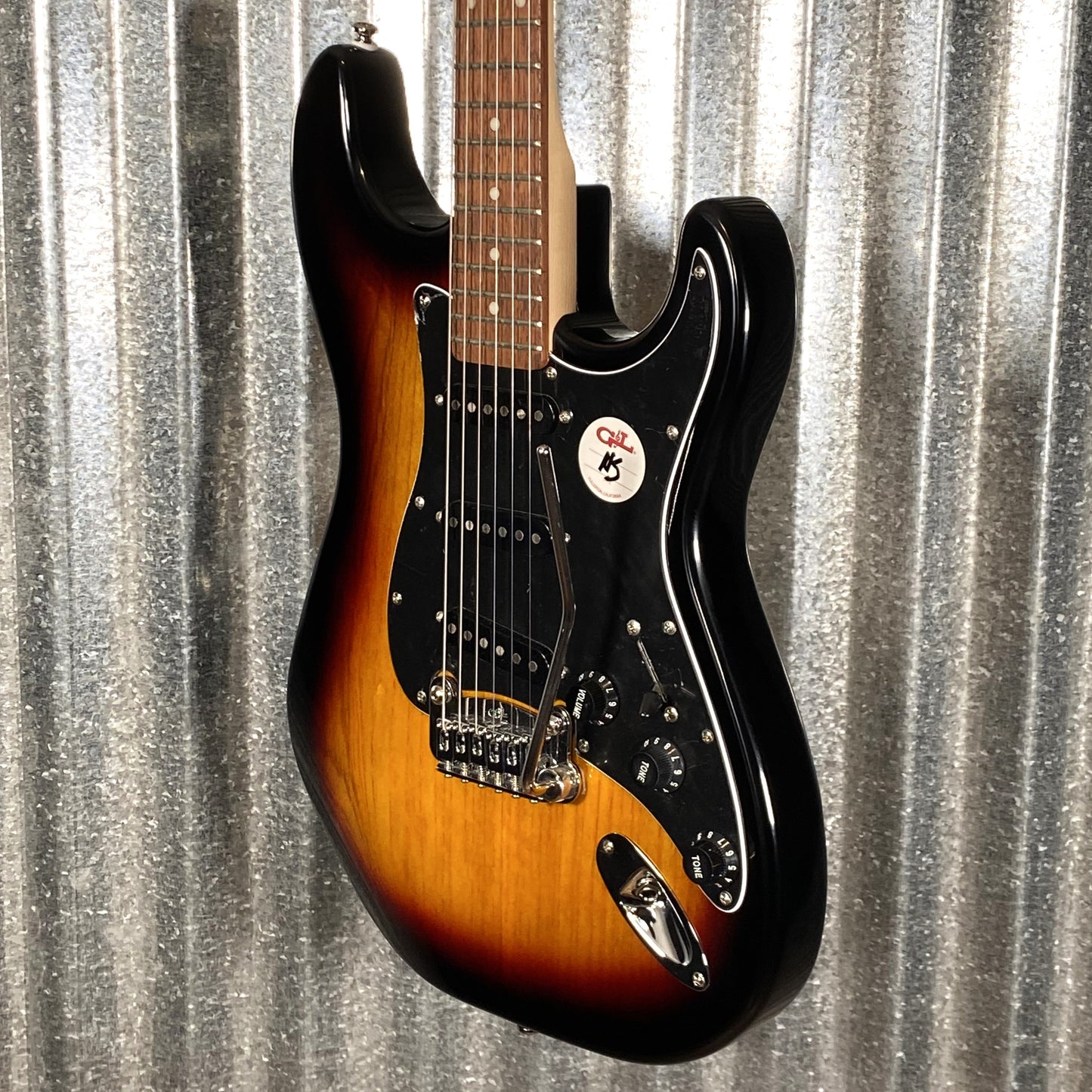 G&L Tribute Legacy 3 Tone Sunburst Guitar #8290