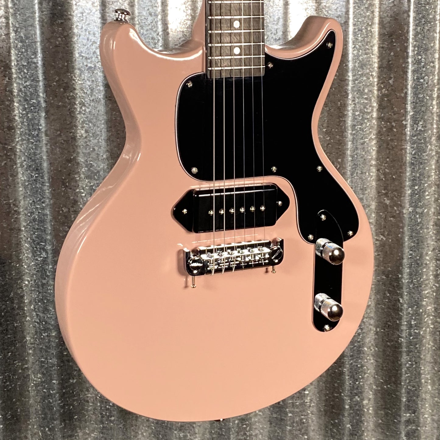 Westcreek Guitars DC LP Jr Style Double Cutaway Pastel Pink #0043 Used