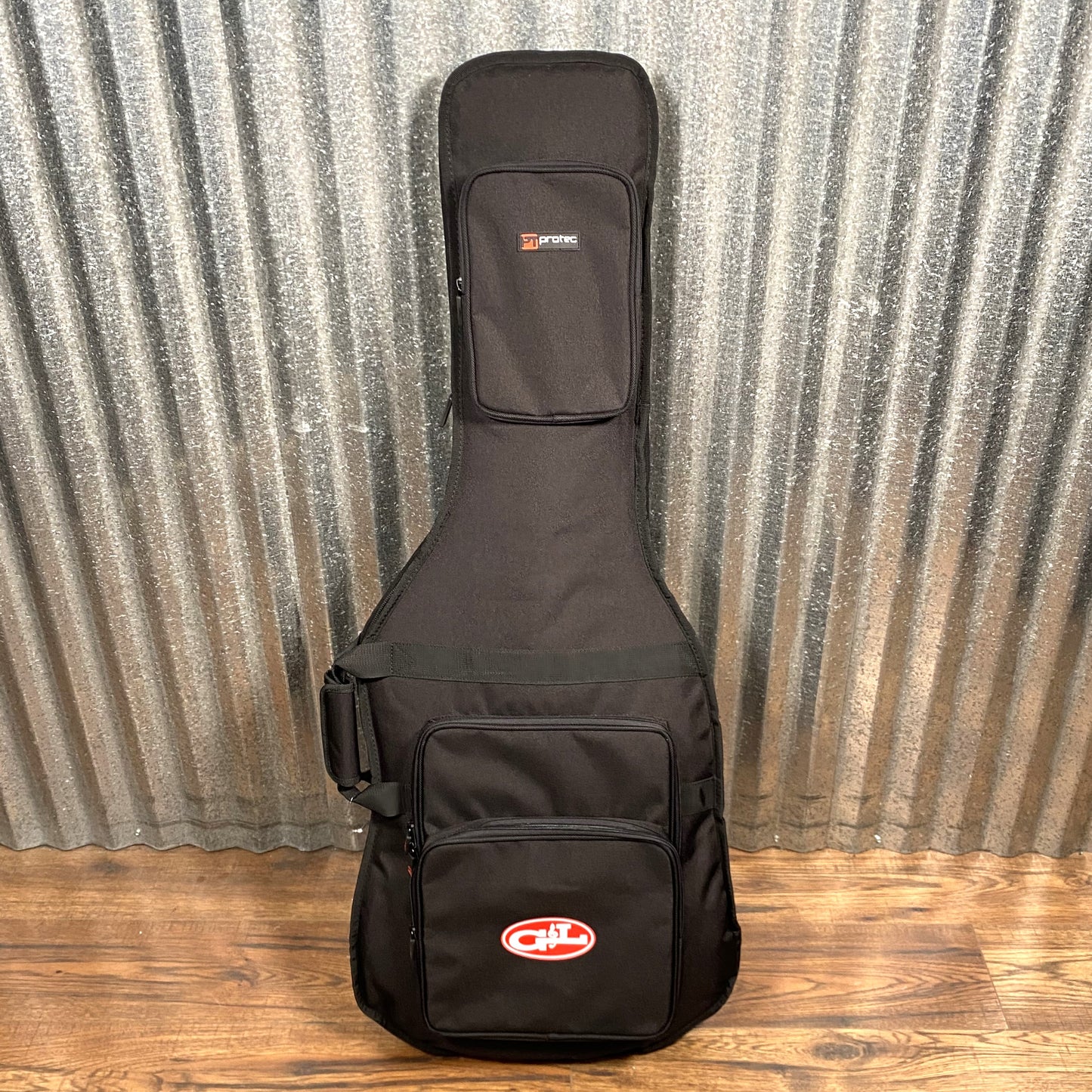 G&L USA Fullerton Deluxe ASAT Classic Bluesboy Clear Orange Guitar & Bag #8195