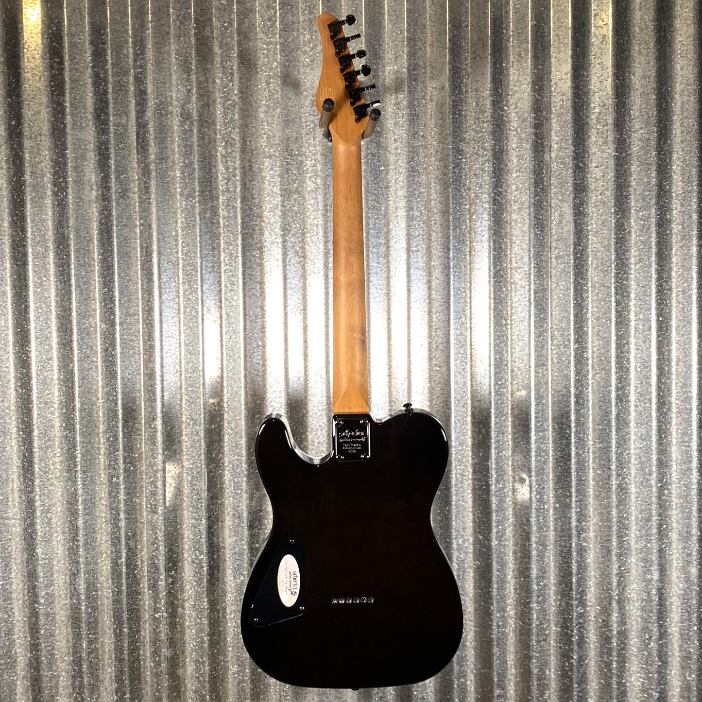 Schecter PT Standard Black Fade Burst Burl Guitar #0444