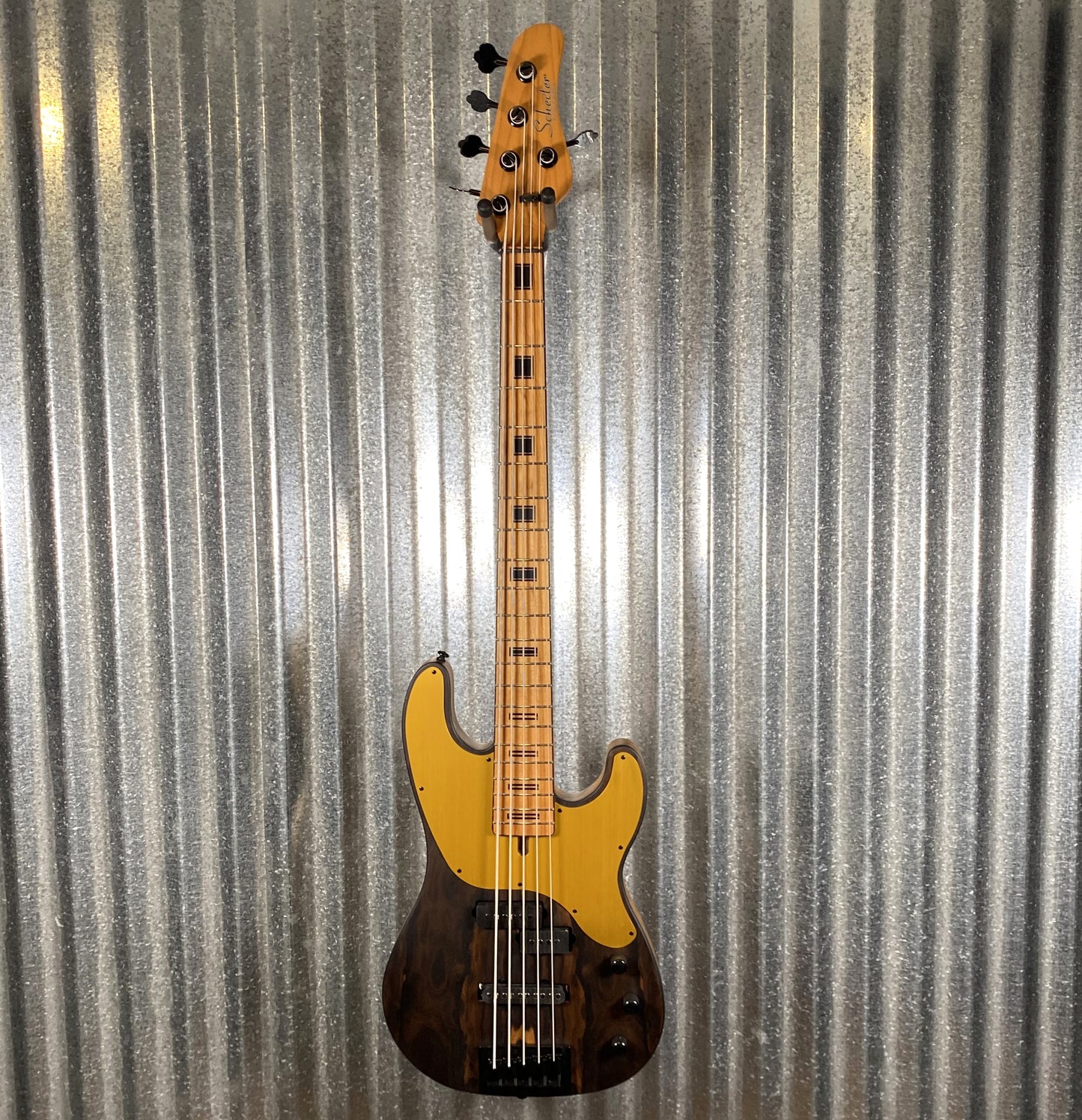 Schecter Model-T 5 Exotic Ziricote 5 String Bass #1508