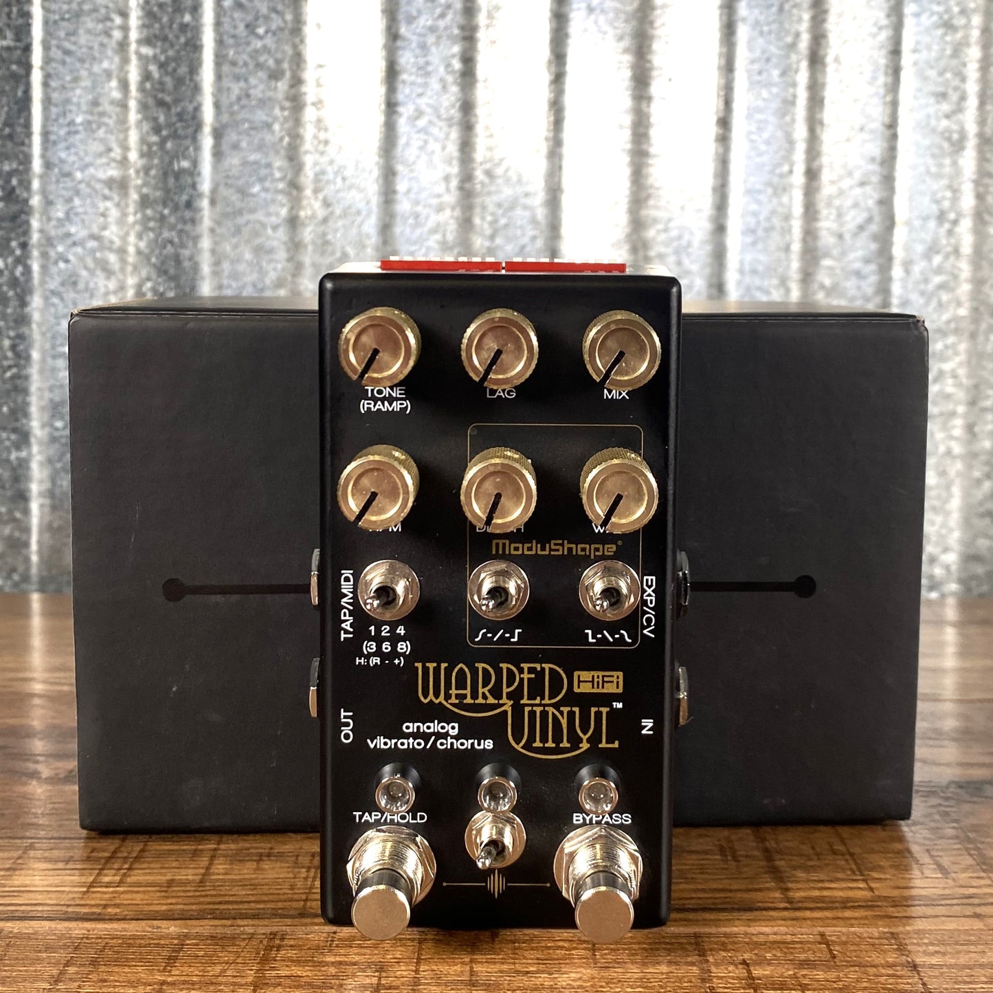 Chase Bliss Audio Warped Vinyl HiFi Pitch Vibrato Chorus Guitar Effect Pedal Used