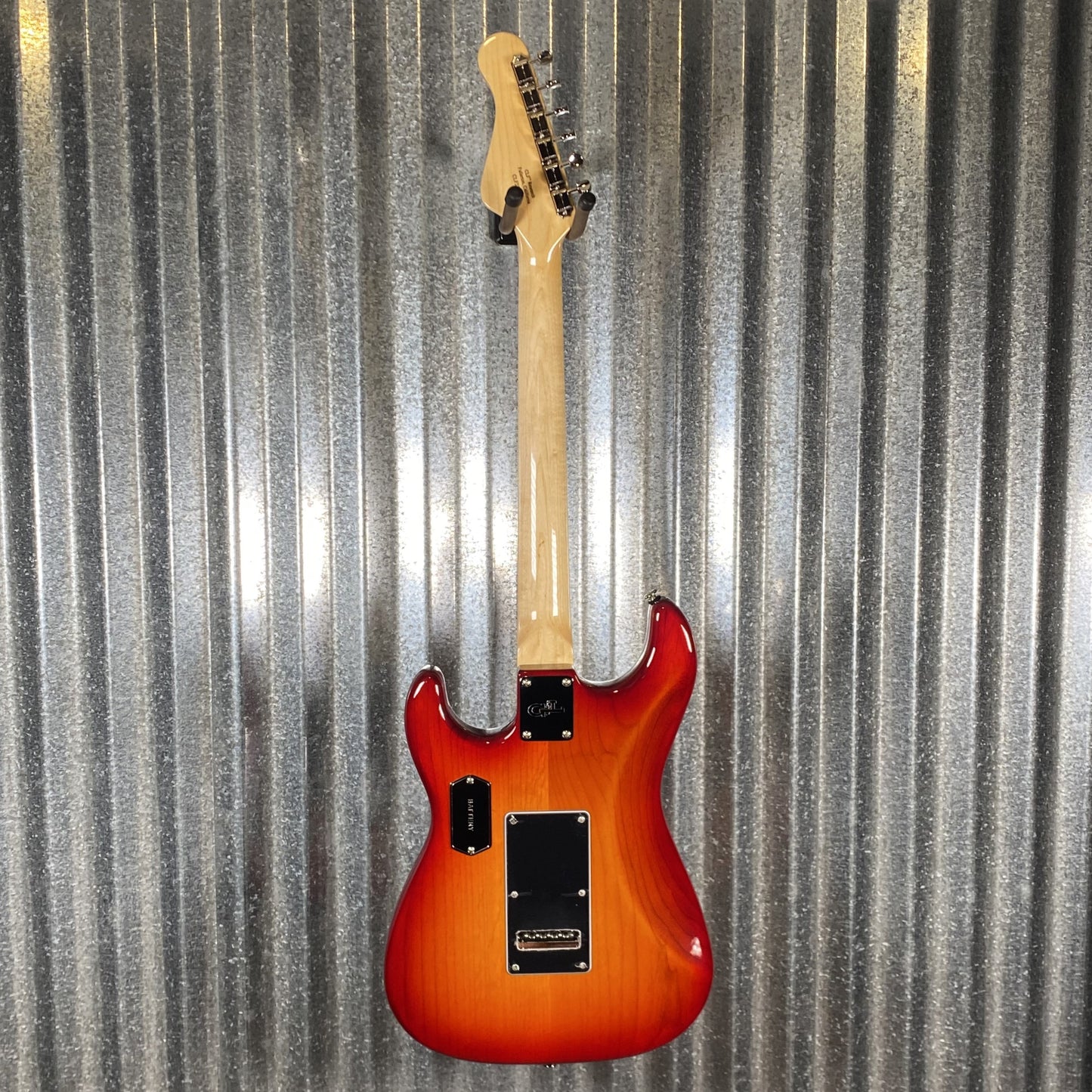 G&L USA CLF Research S-500 Active Cherryburst Guitar & Bag S500 #5215 Used