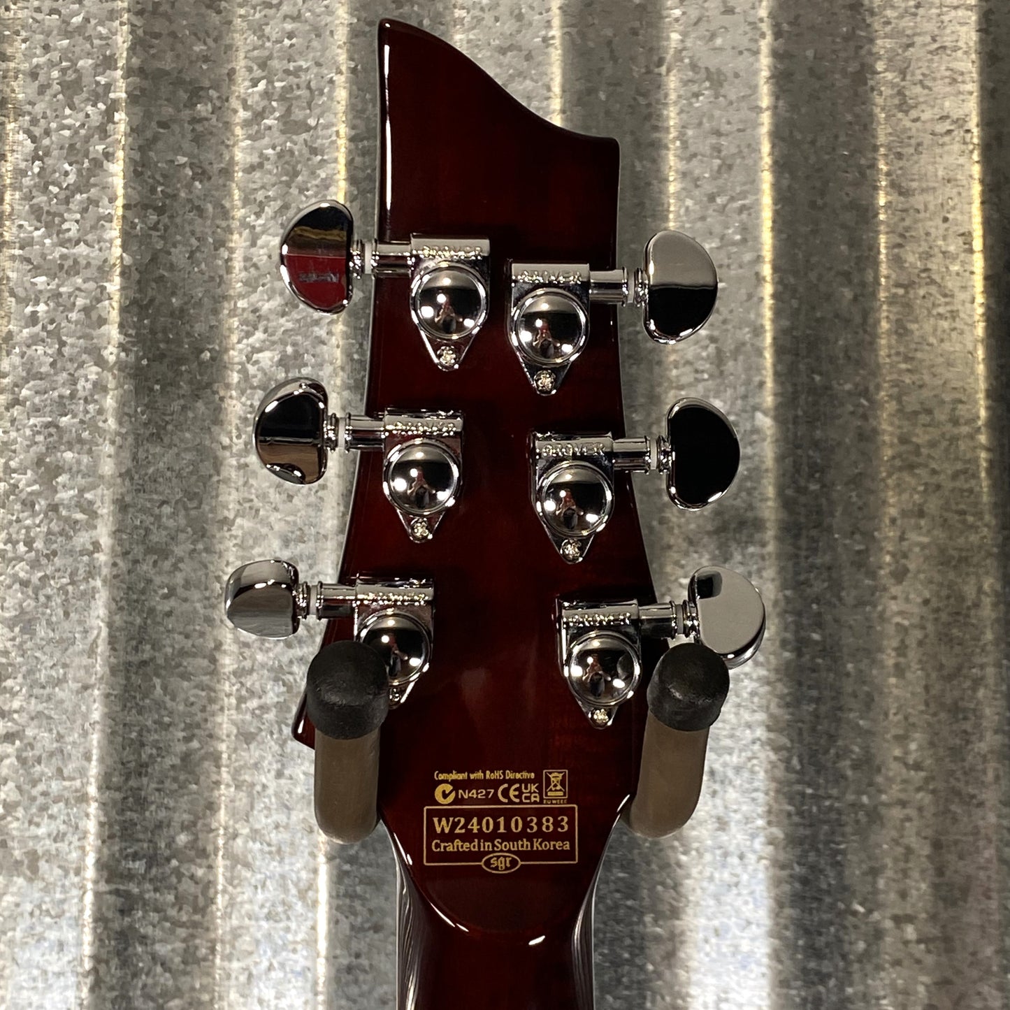 Schecter C1 E/A Classic Piezo Cat's Eye Flame Guitar #0383