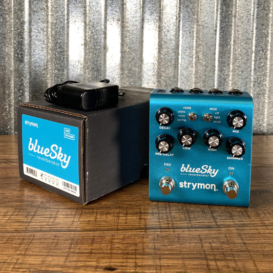 Strymon BlueSky V2 Reverb Guitar Effect Pedal