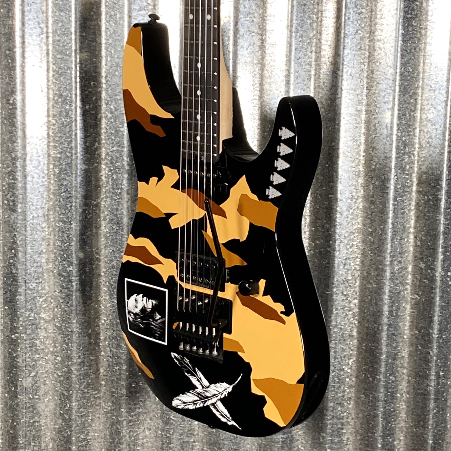 ESP LTD GL Desert Eagle George Lynch Guitar & Case #3542