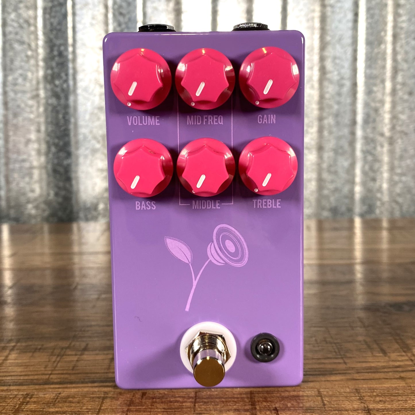 JHS Pedals Violet Lari Basilio Distortion Overdrive Guitar Effect Pedal Purple