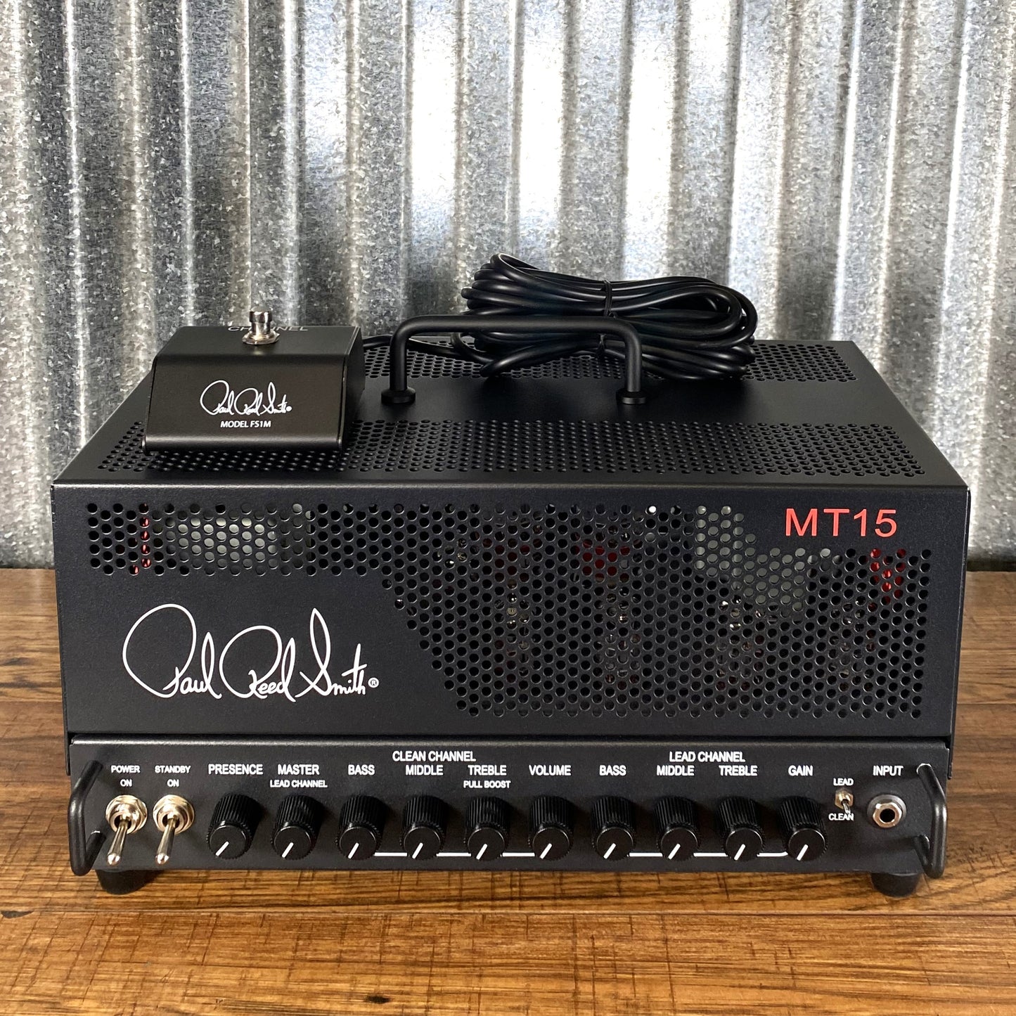 PRS Paul Reed Smith MT15 Mark Tremonti MT 15/7 Watt 2 Channel Tube Guitar Amplifier Head