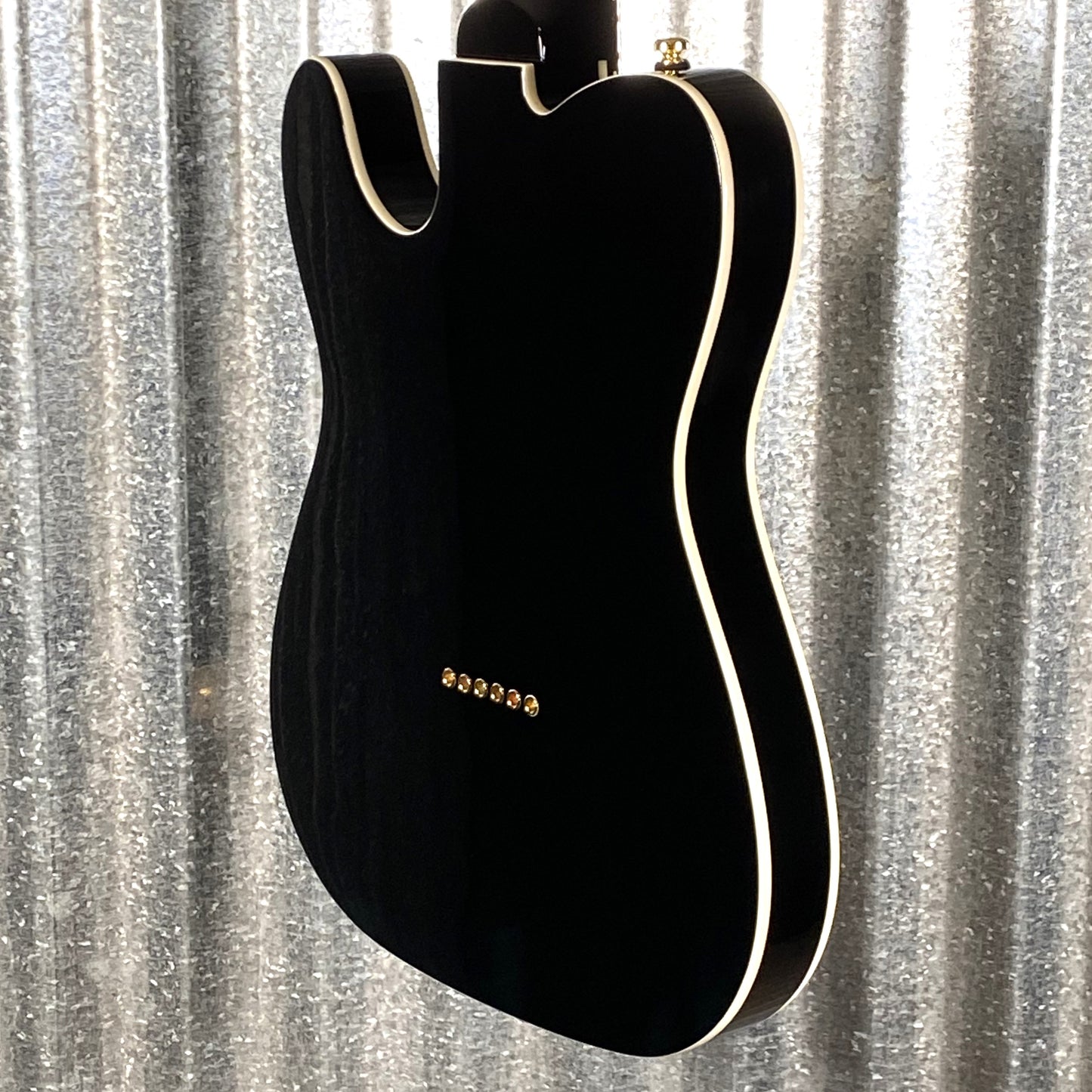 Reverend Pete Anderson Eastsider T Limited Run Gloss Black Guitar & Gator Bag Blem #32