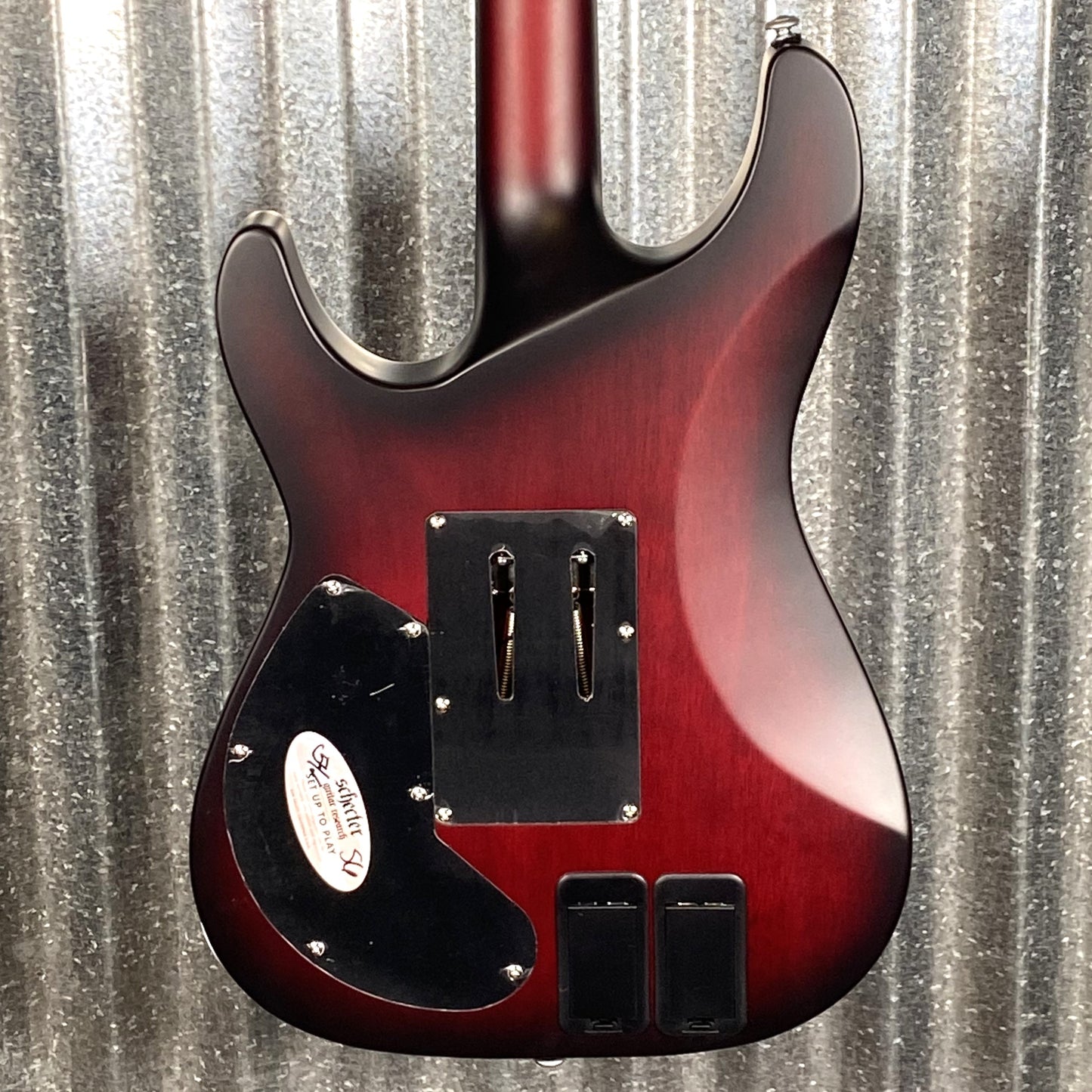 Schecter C-1 Platinum FR S Crimson Red Burst Satin Guitar #0460