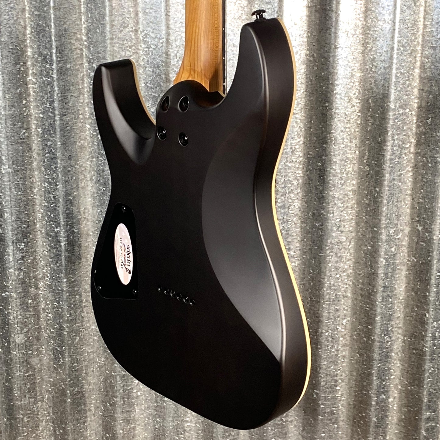 Schecter C-1 Standard Charcoal Satin Guitar #0143