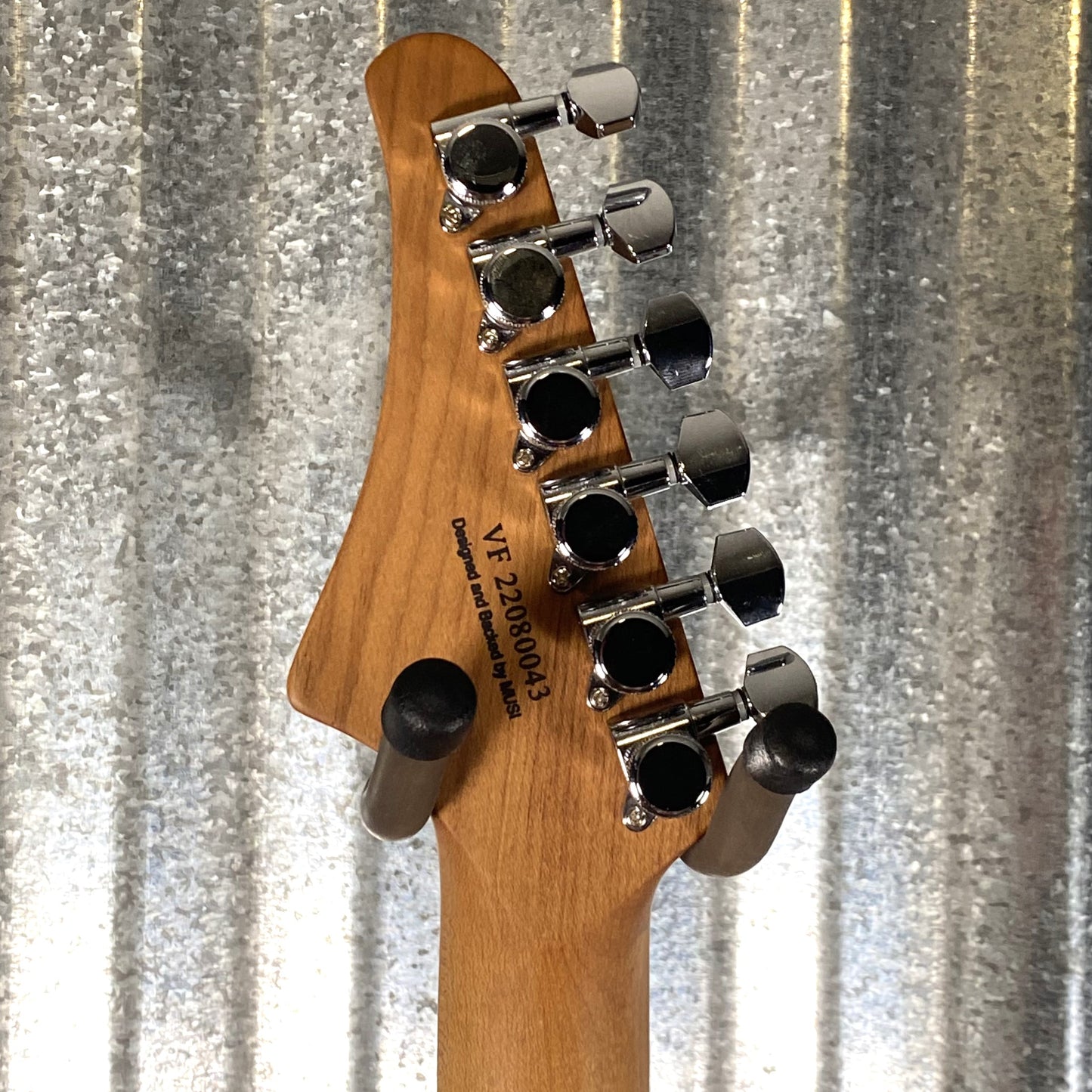 Musi Virgo Fusion Telecaster Deluxe Tremolo Indigo Blue Guitar #0043 Used