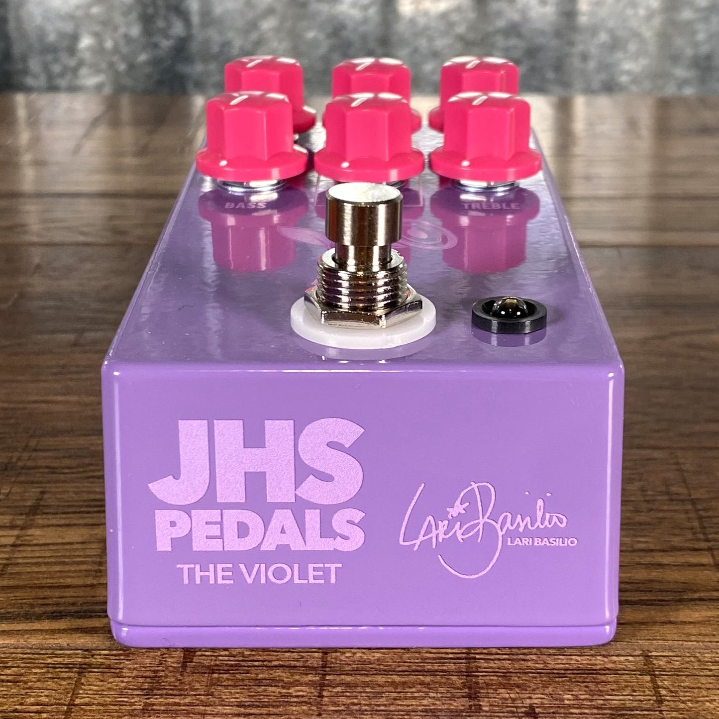JHS Pedals Violet Lari Basilio Distortion Overdrive Guitar Effect Pedal Purple