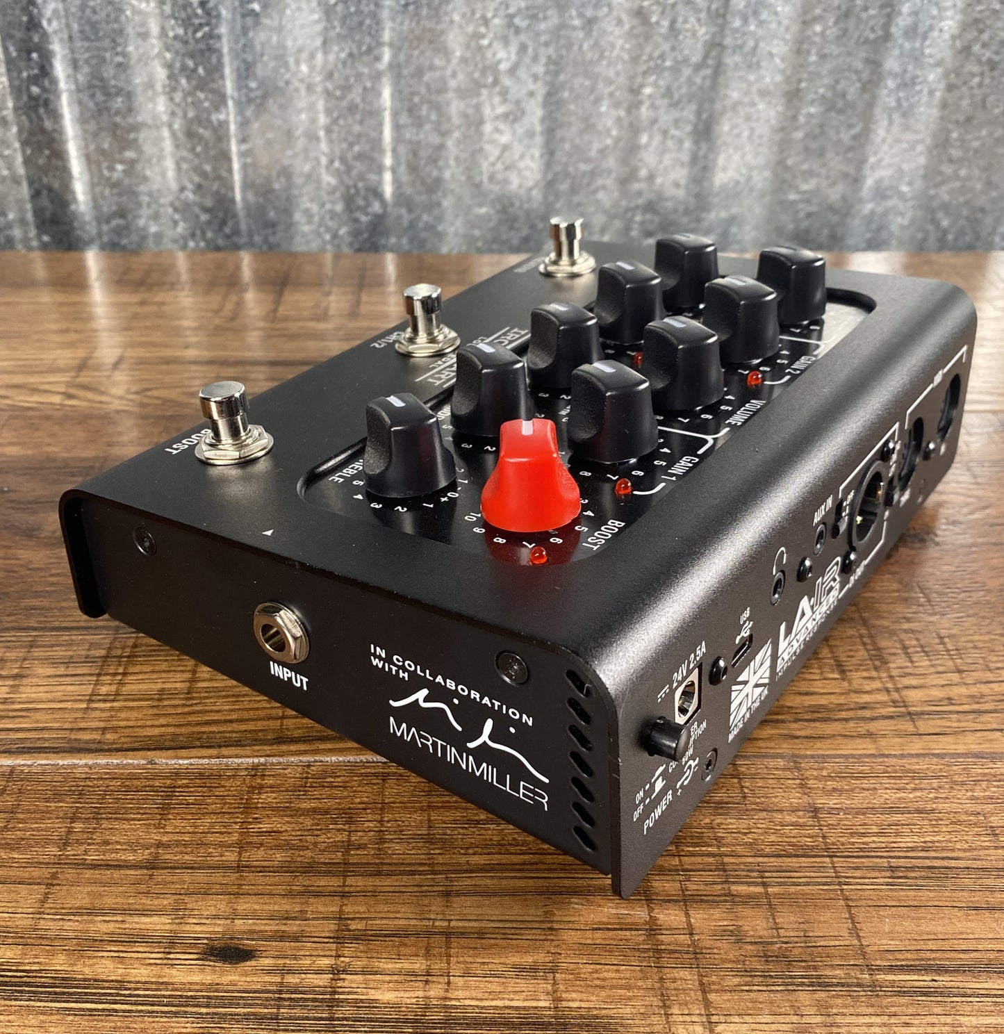 Laney BCC-LOUDPEDAL-IMM Ironheart Martin Miller 60 Watt 2 Channel Amplifier Guitar Effect Pedal