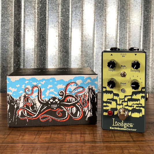 Earthquaker Devices EQD Ledges Tri Dimemsional Reverberation Machine Guitar Effect Pedal