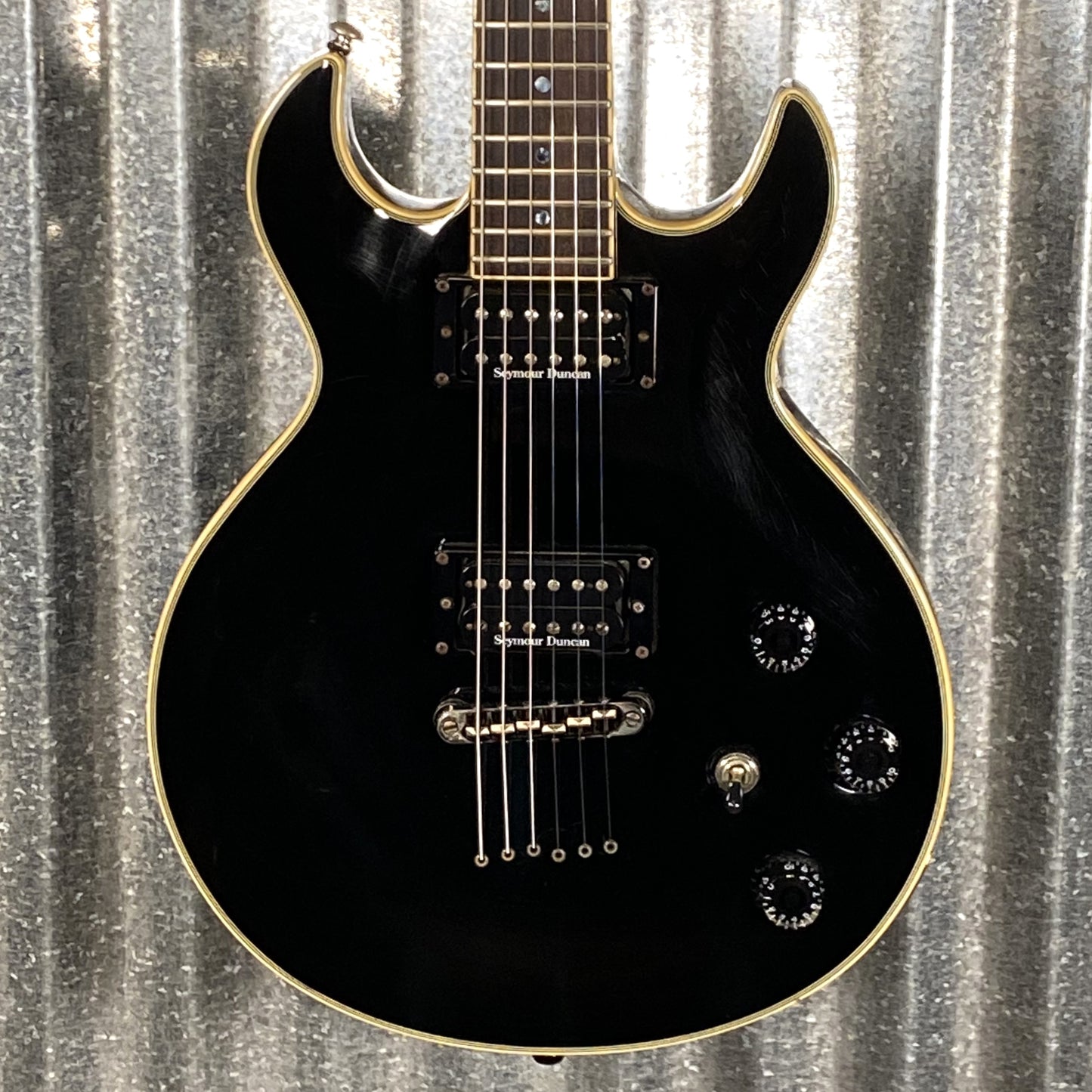 Schecter S-1 Blackjack Seymour Duncan Black Guitar #0433 Used
