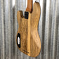 Schecter Model-T 5 Exotic 5 String Bass Natural Satin Black Limba #1802